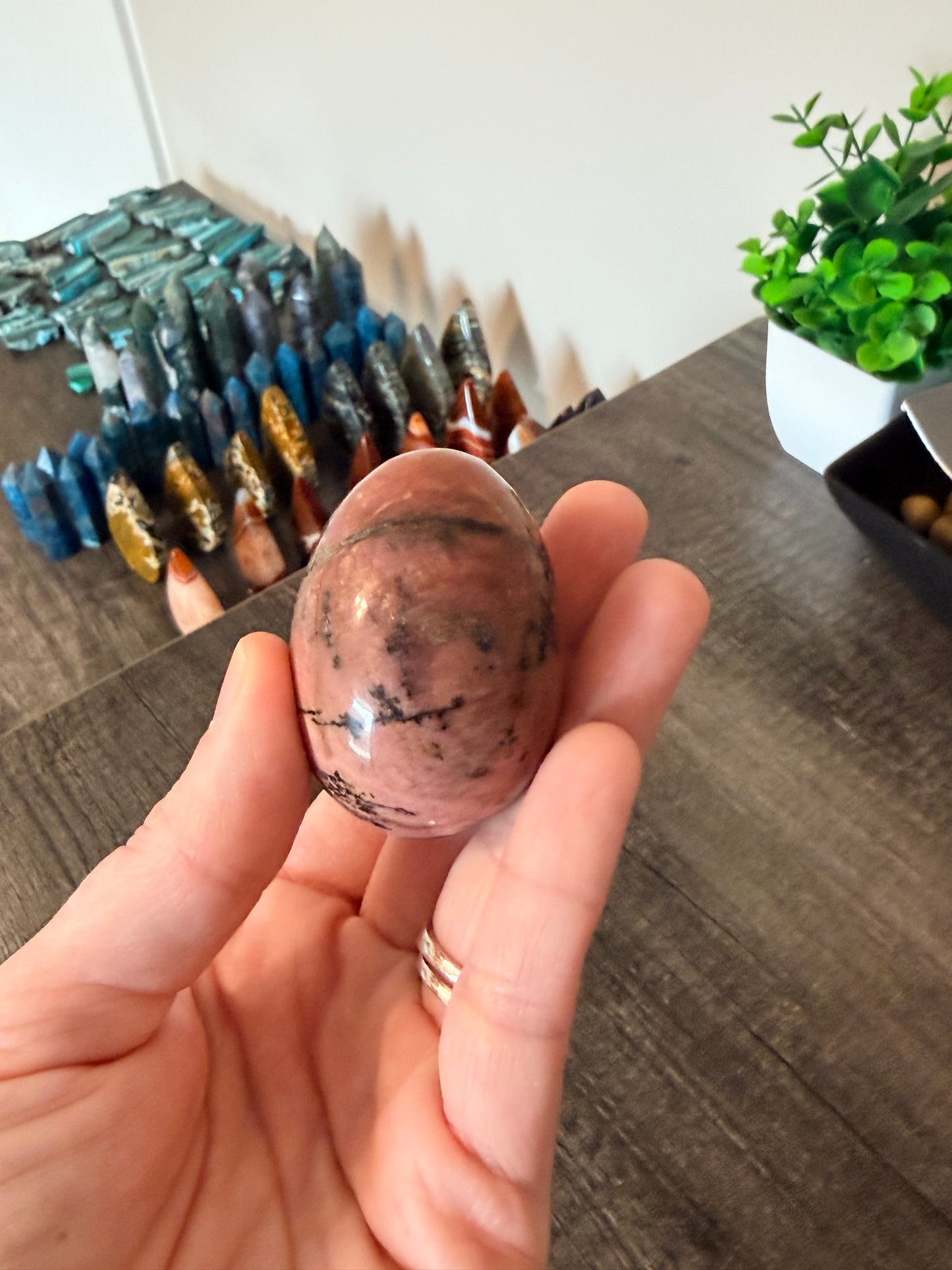 Rhodonite Egg