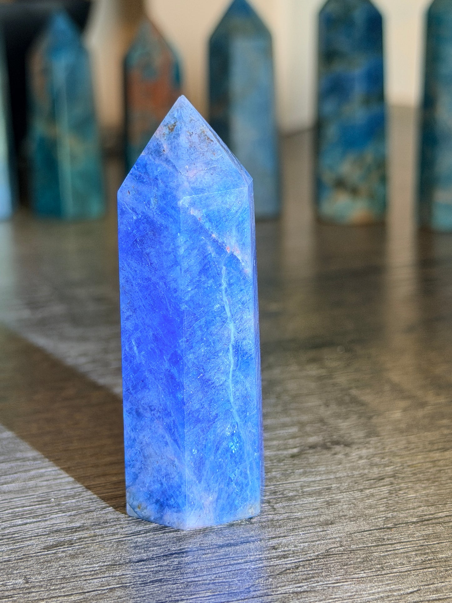 Blue Apatite Tower Style 11