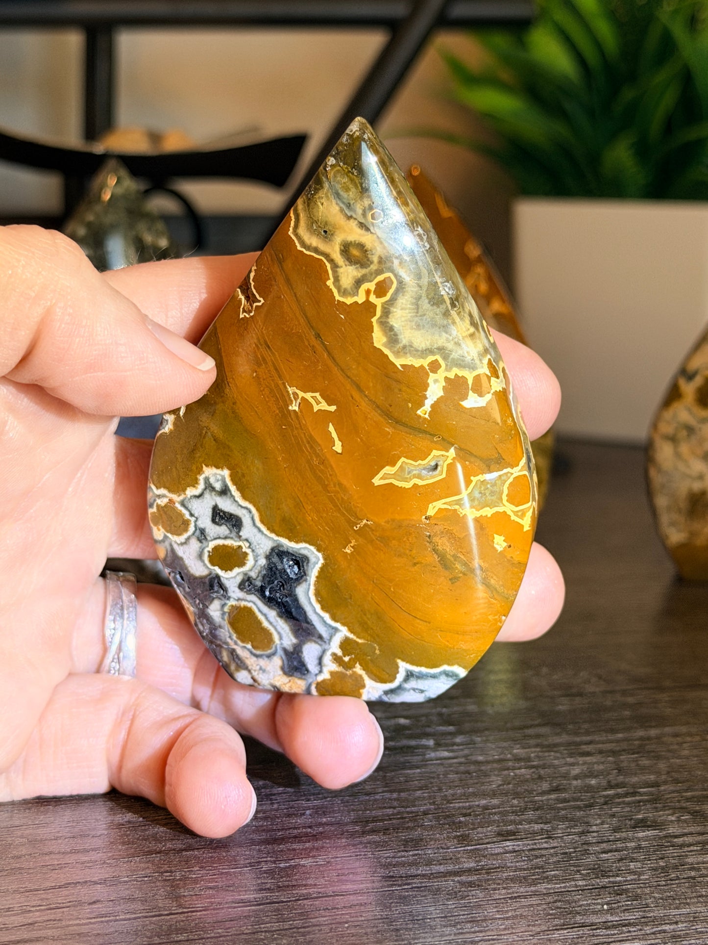 7th Vein Ocean Jasper Freeform Style 2