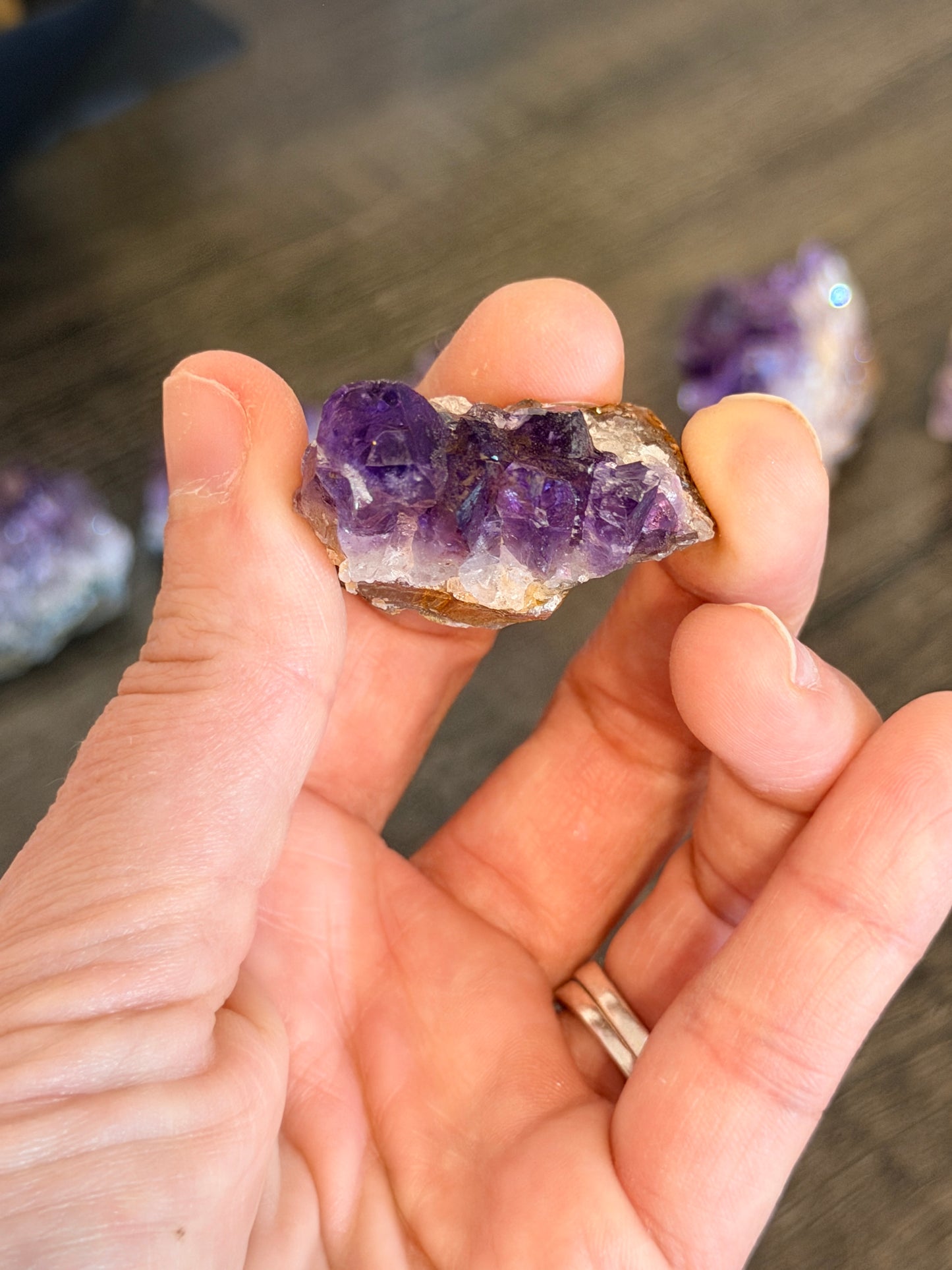 Amethyst Small Cluster Style 4