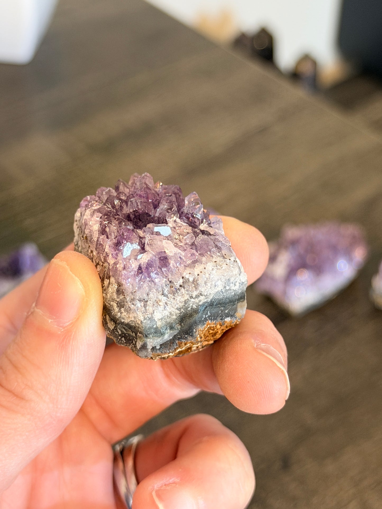 Amethyst Small Cluster Style 12