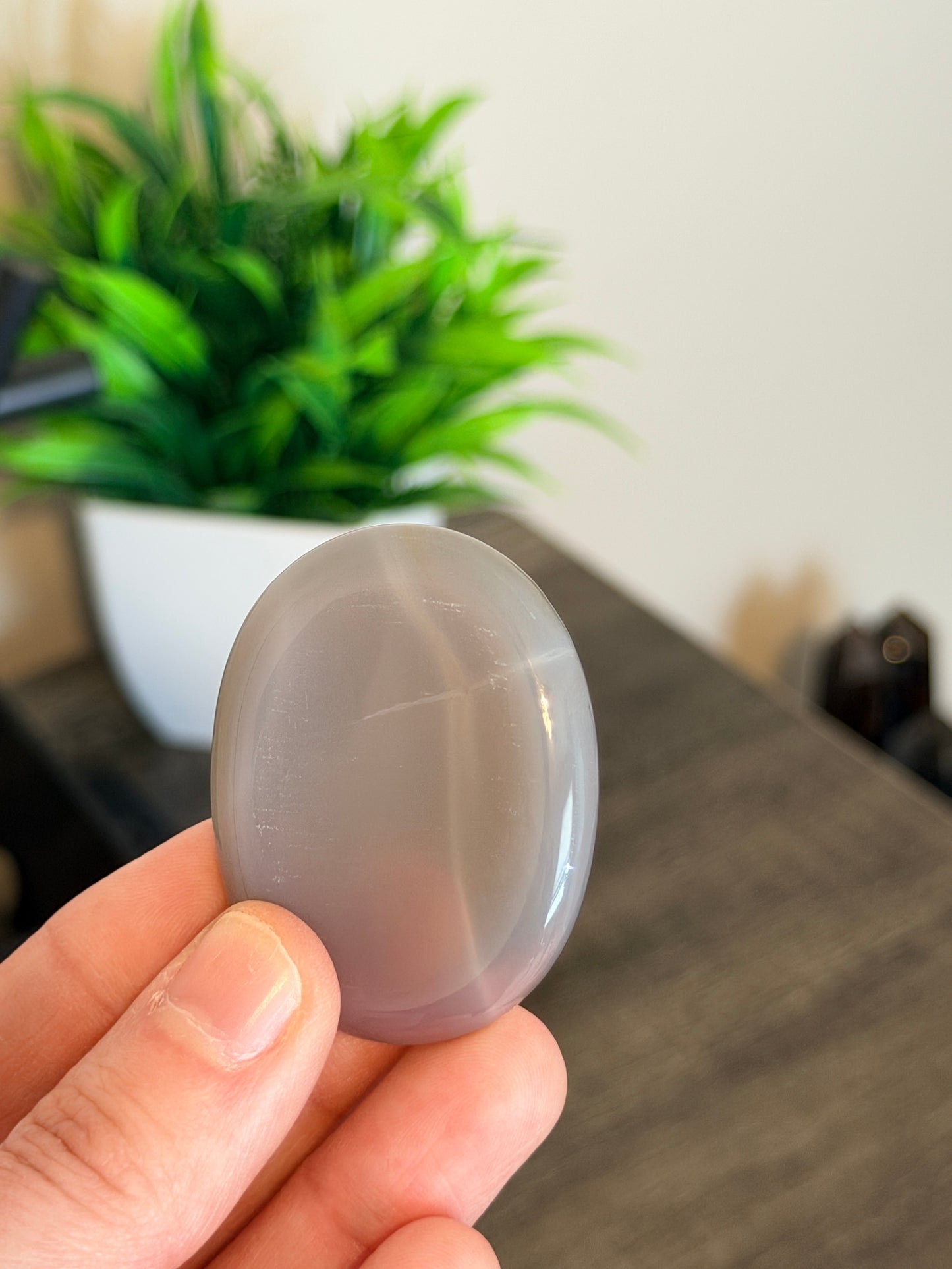 Agate Worry Stone