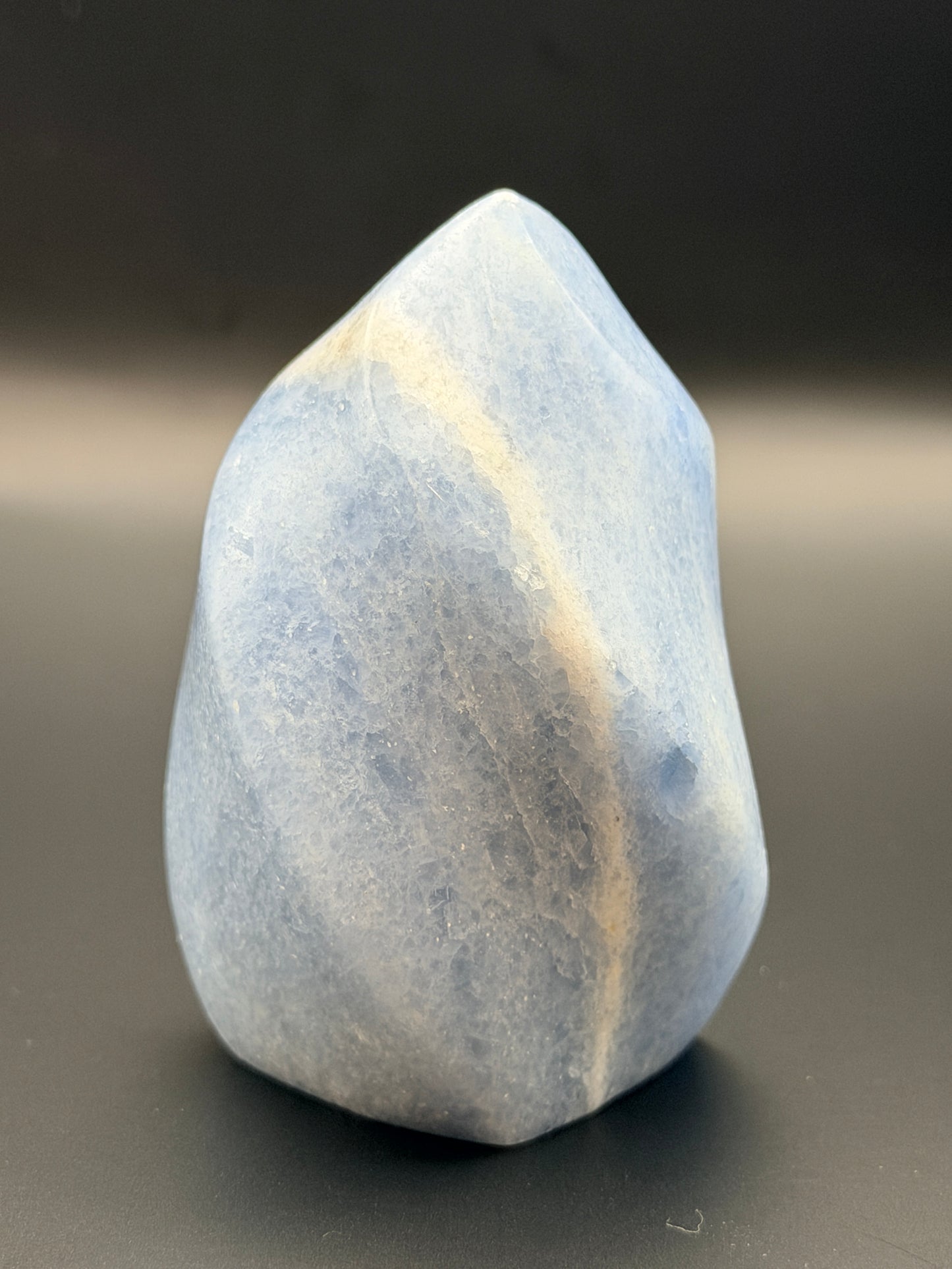 Blue Calcite Flame Style 1
