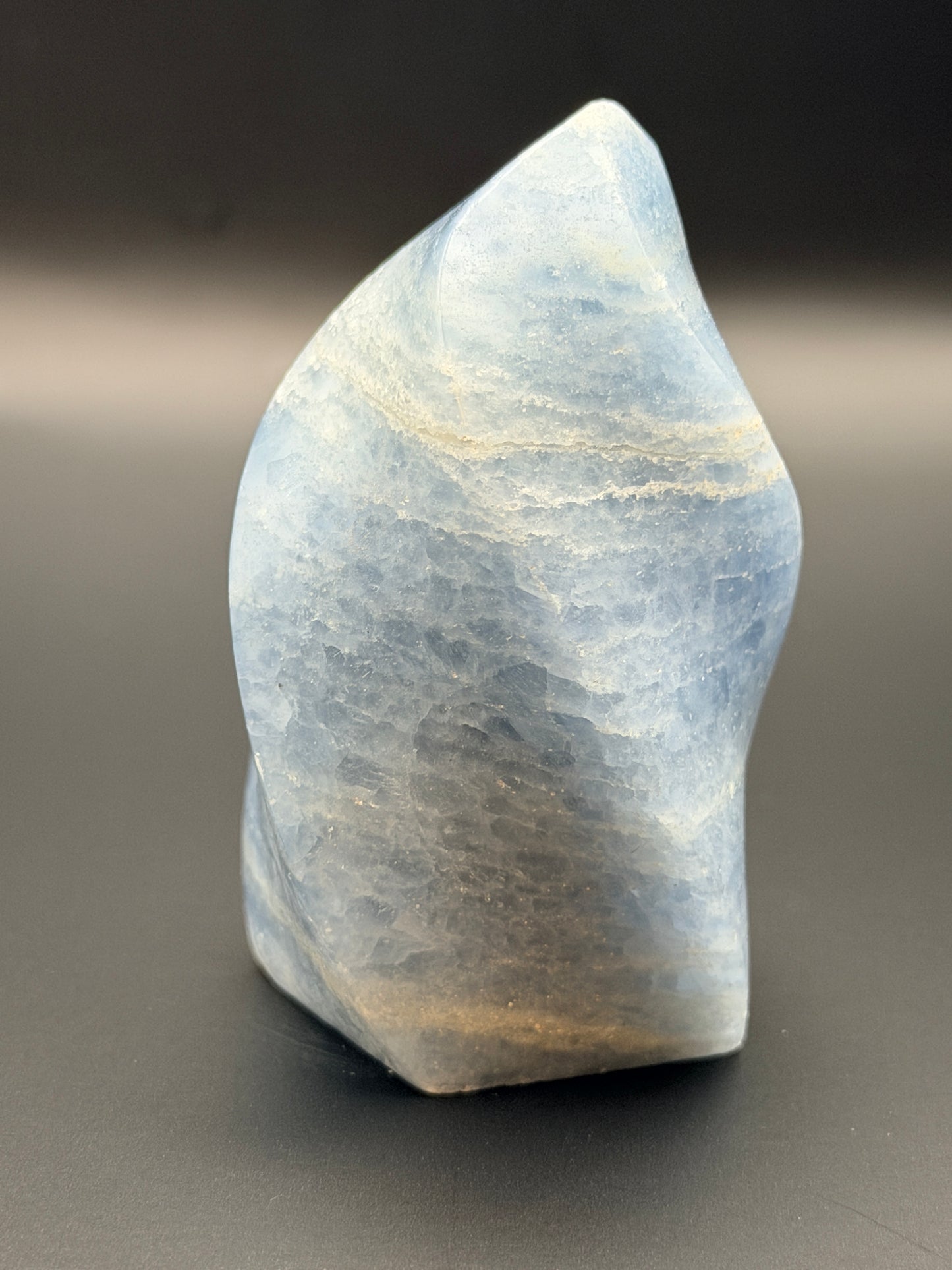 Blue Calcite Flame Style 2