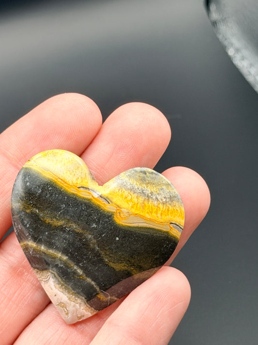 Bumble Bee Jasper Heart Style 2