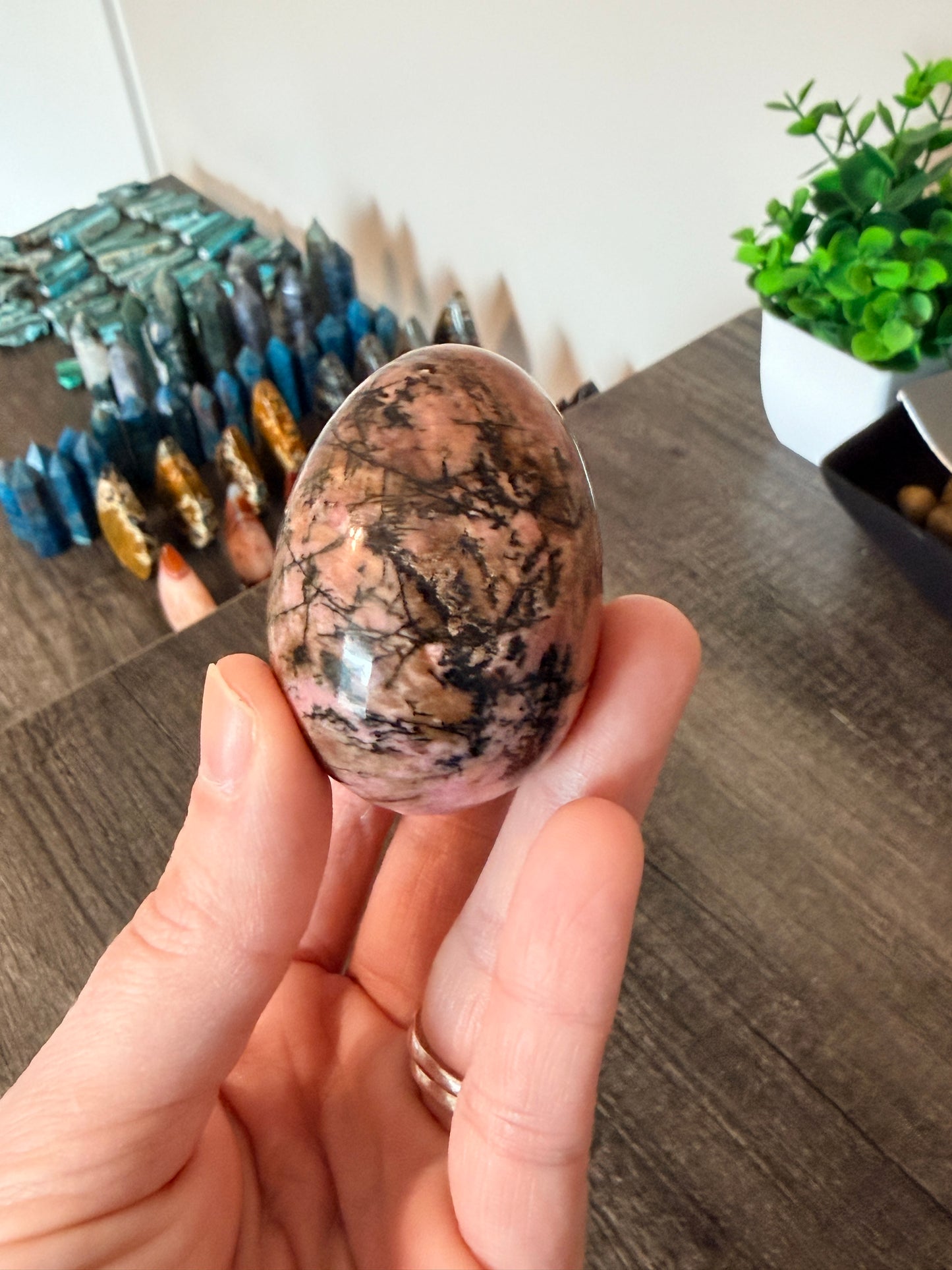 Rhodonite Egg