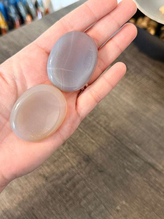Agate Worry Stone