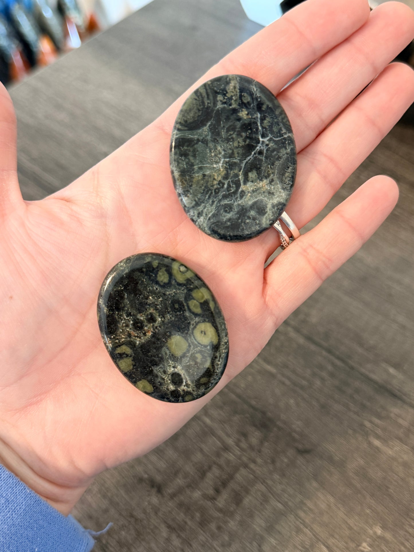 Kambaba Jasper Worry Stone