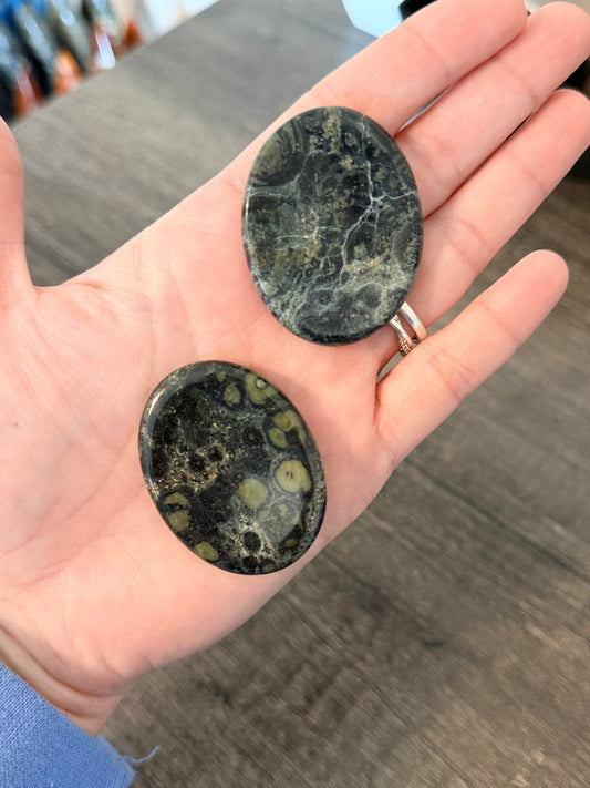 Kambaba Jasper Worry Stone