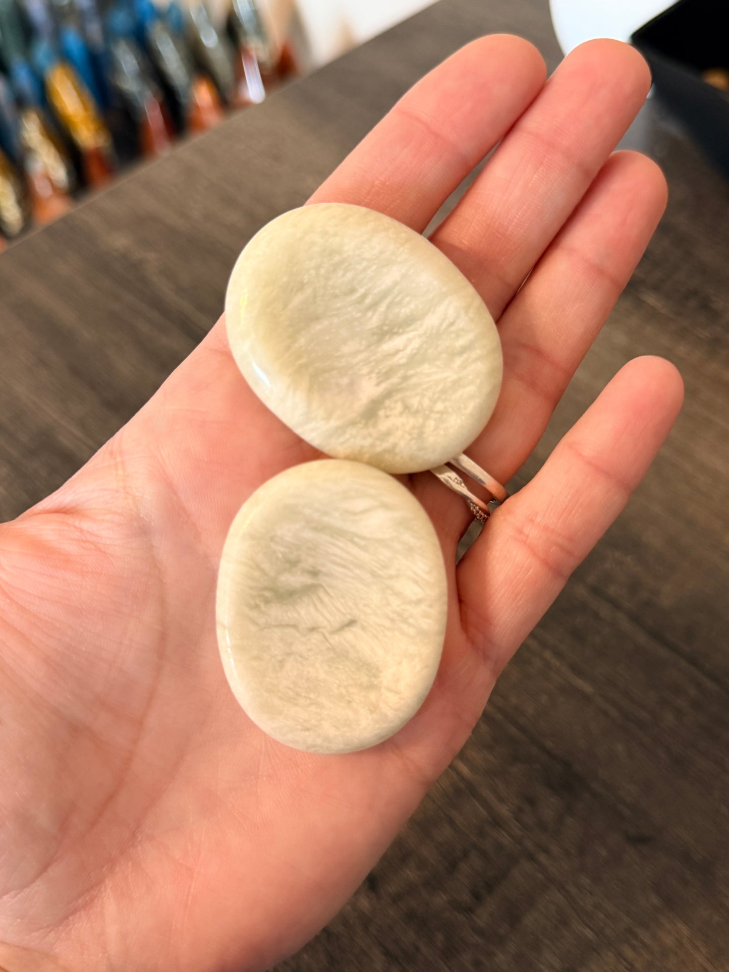 Serpentine Worry Stone