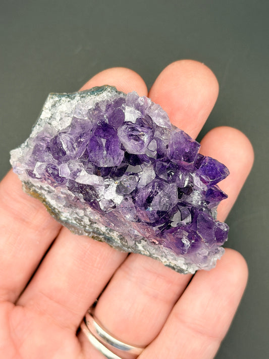 Amethyst Small Cluster Style 8