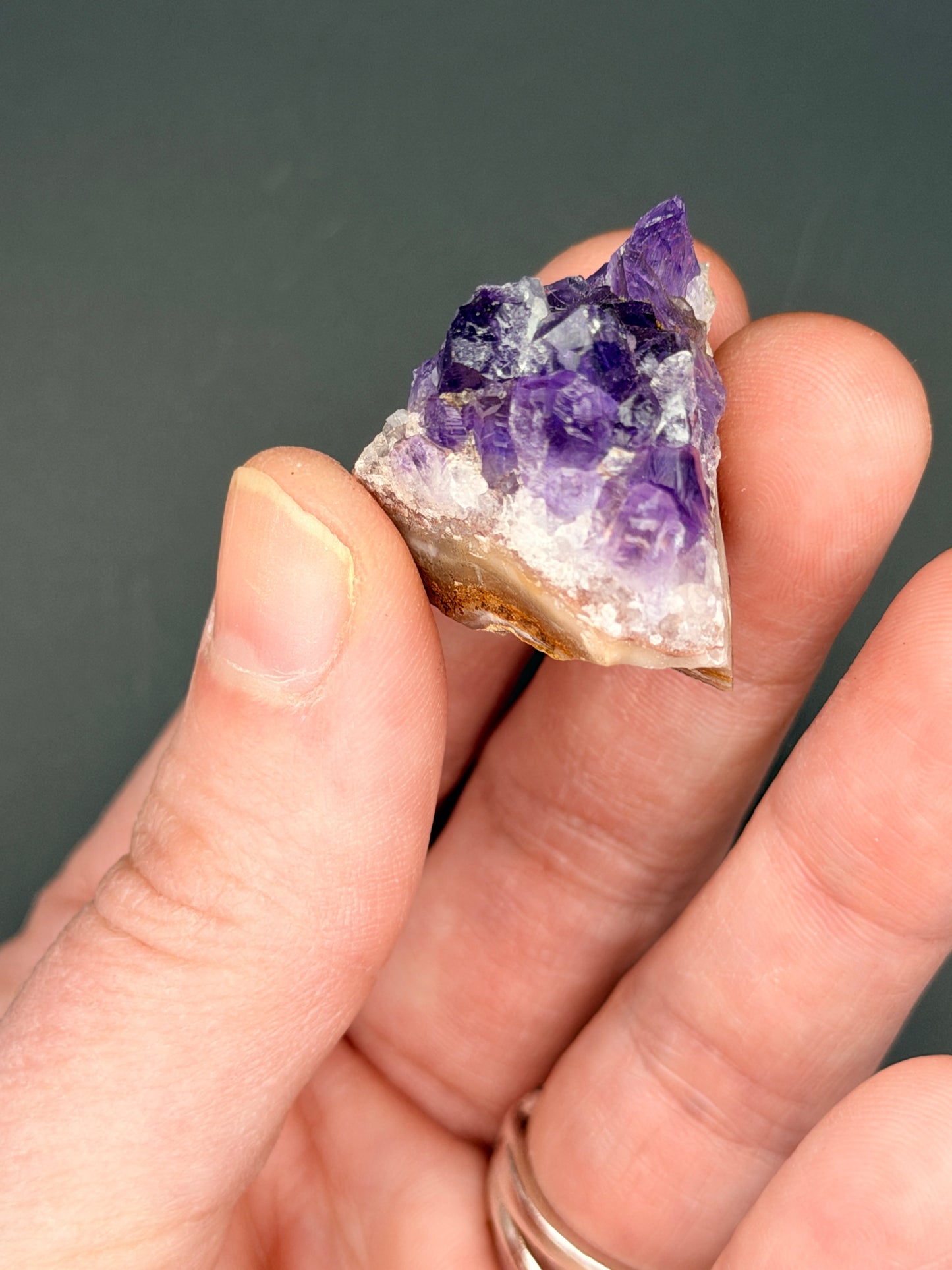 Amethyst Small Cluster Style 9