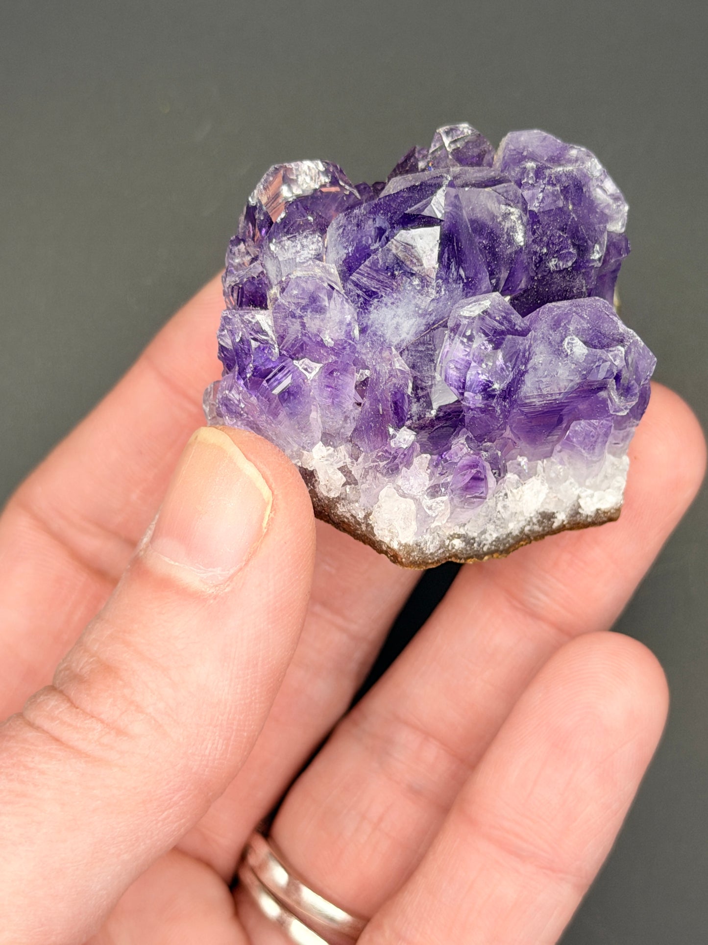 Amethyst Small Cluster Style 13