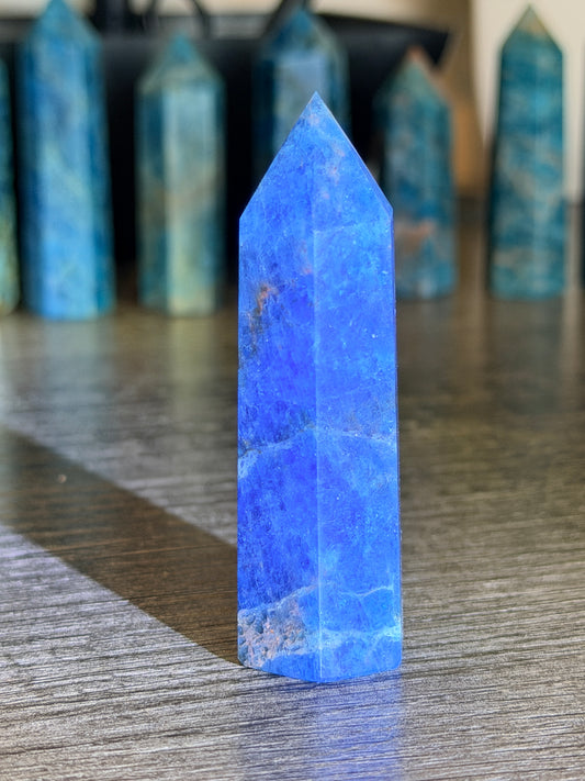 Blue Apatite Tower Style 3
