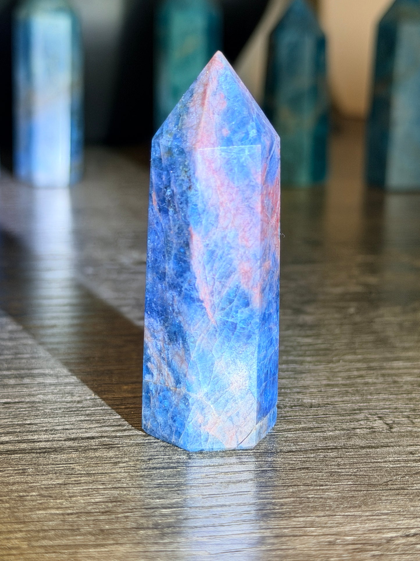 Blue Apatite Tower Style 7