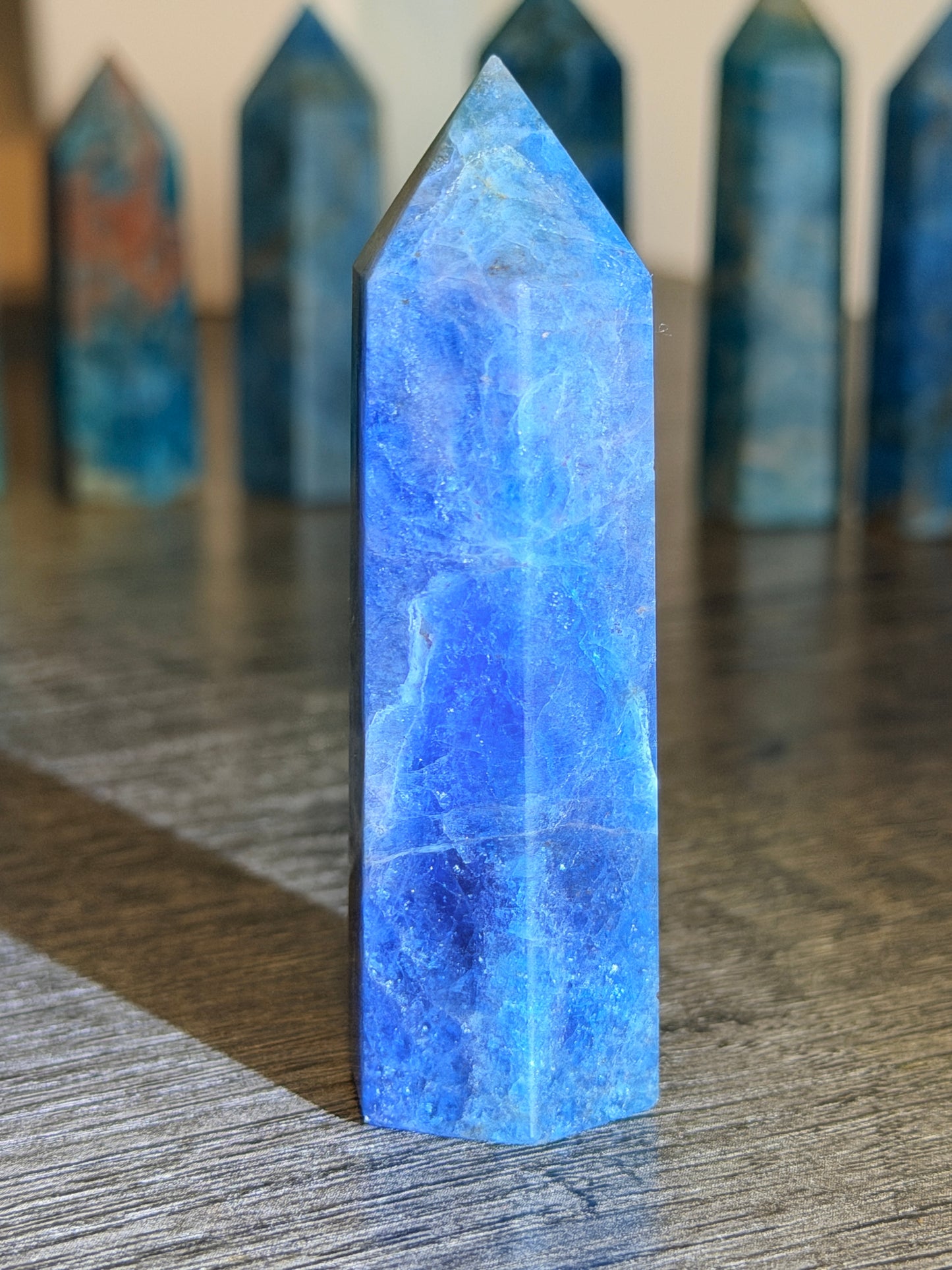 Blue Apatite Tower Style 9