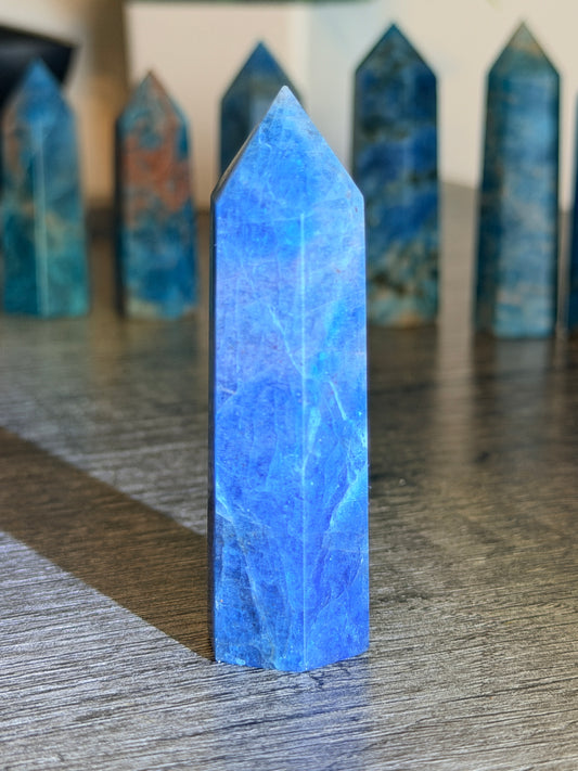 Blue Apatite Tower Style 9