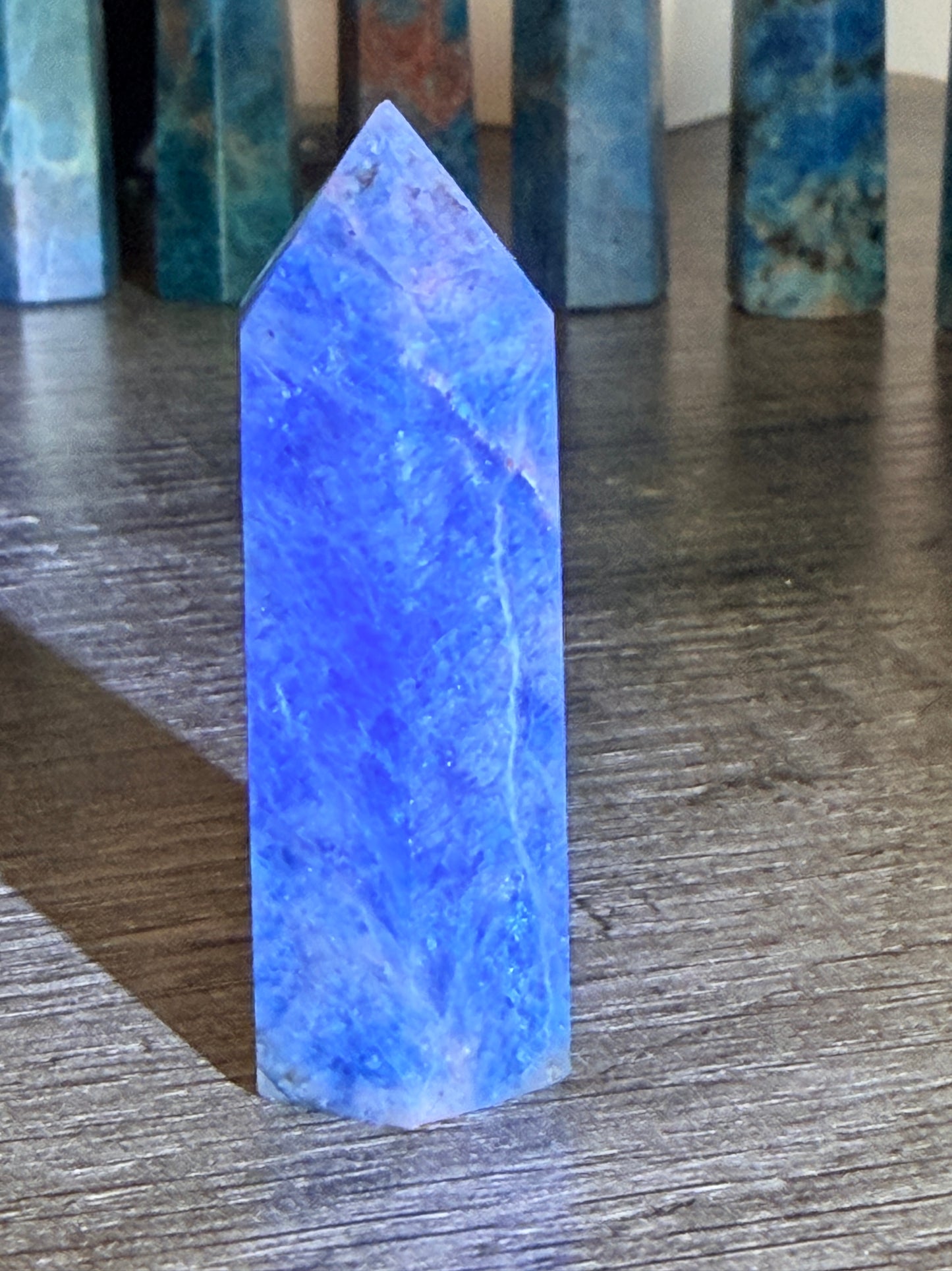 Blue Apatite Tower Style 11