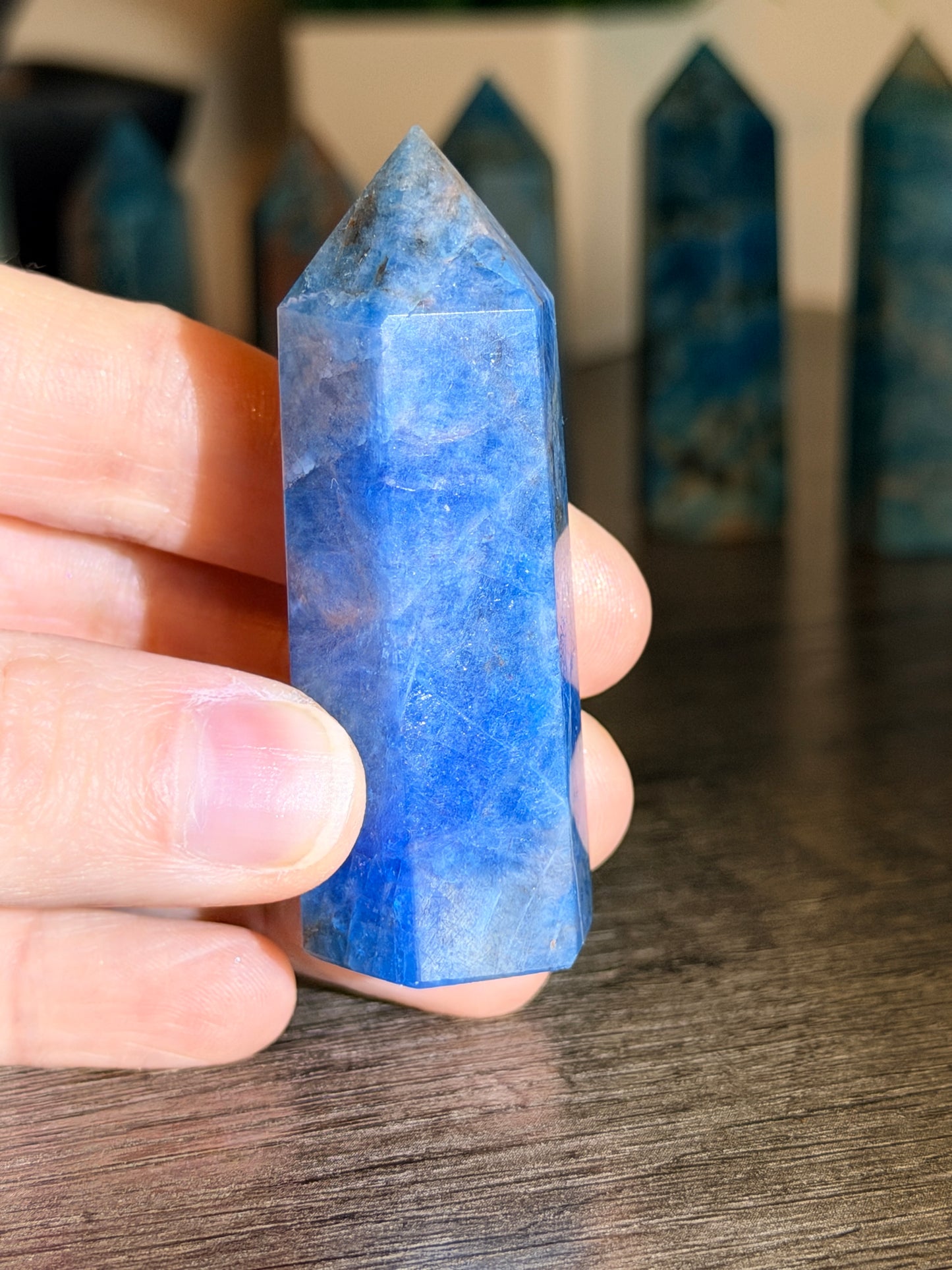 Blue Apatite Tower Style 11