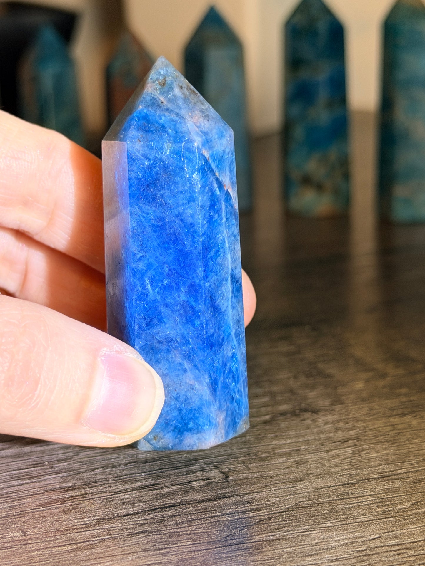 Blue Apatite Tower Style 11