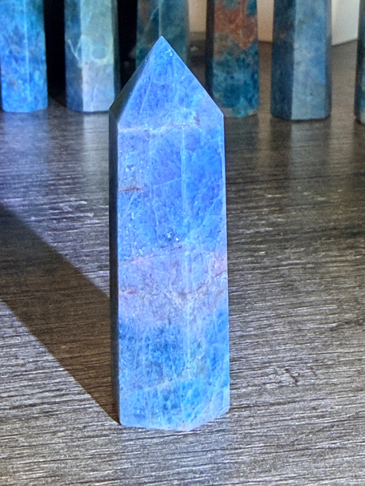 Blue Apatite Tower Style 14
