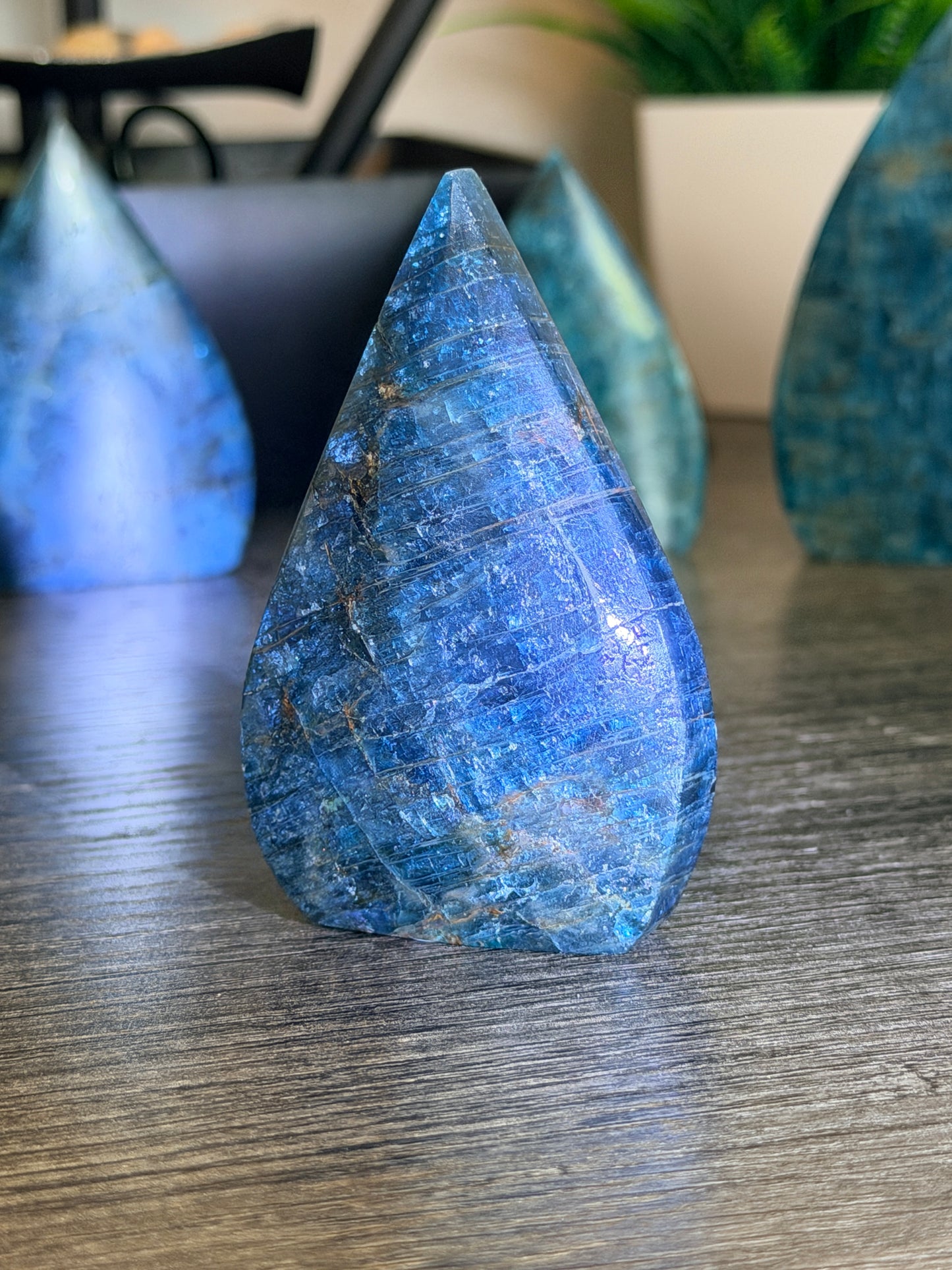 Blue Apatite Freeform Style 1