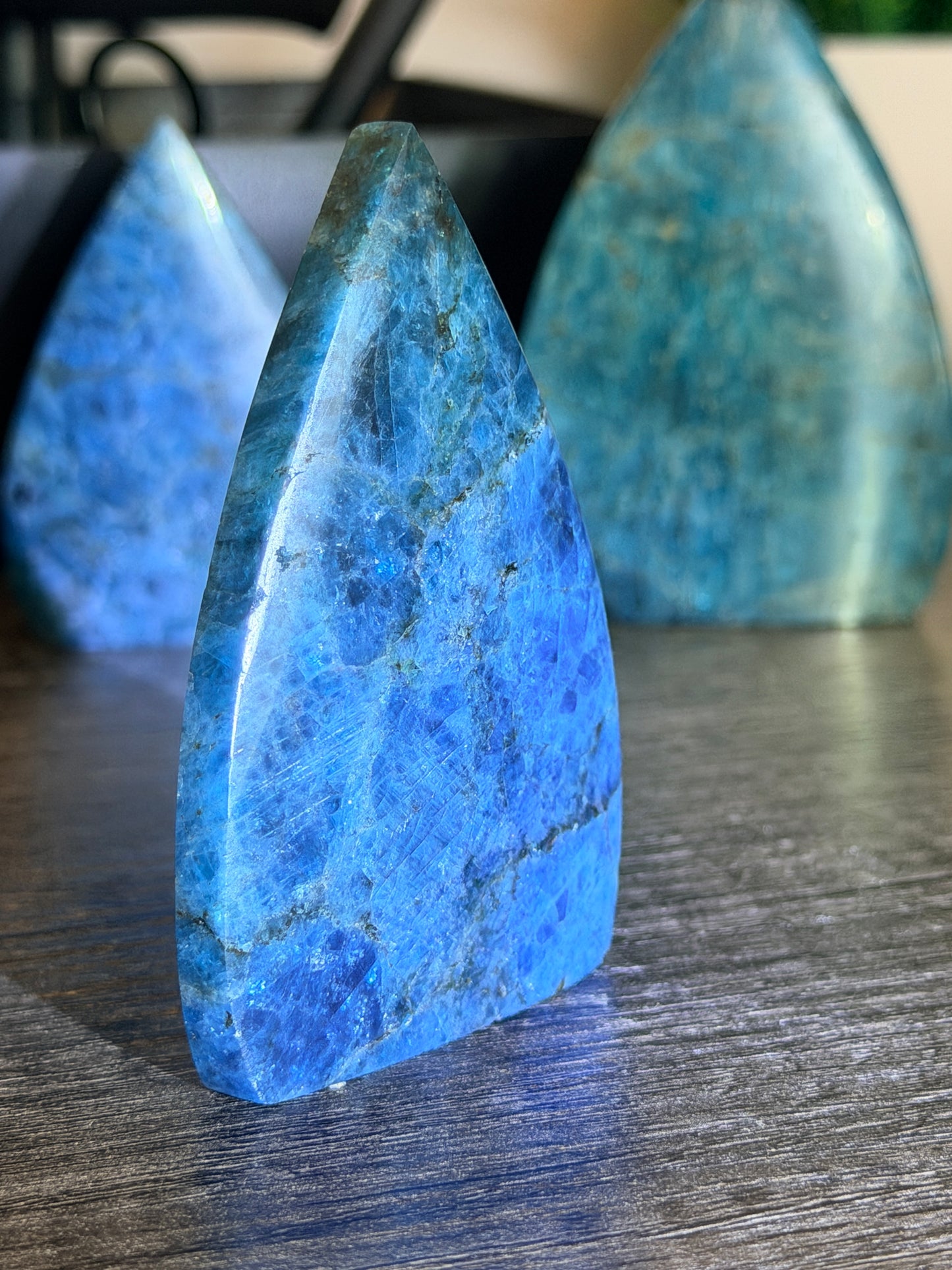 Blue Apatite Freeform Style 6