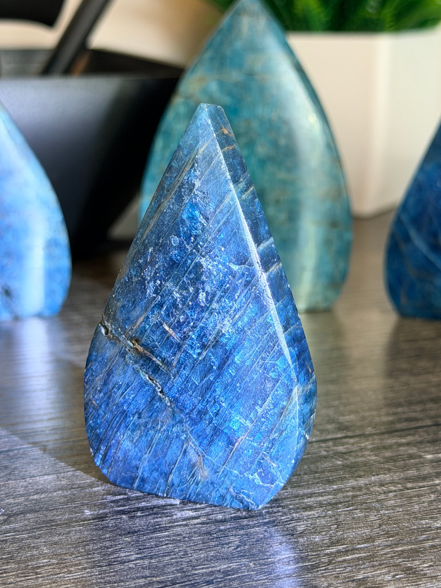 Blue Apatite Freeform Style 9