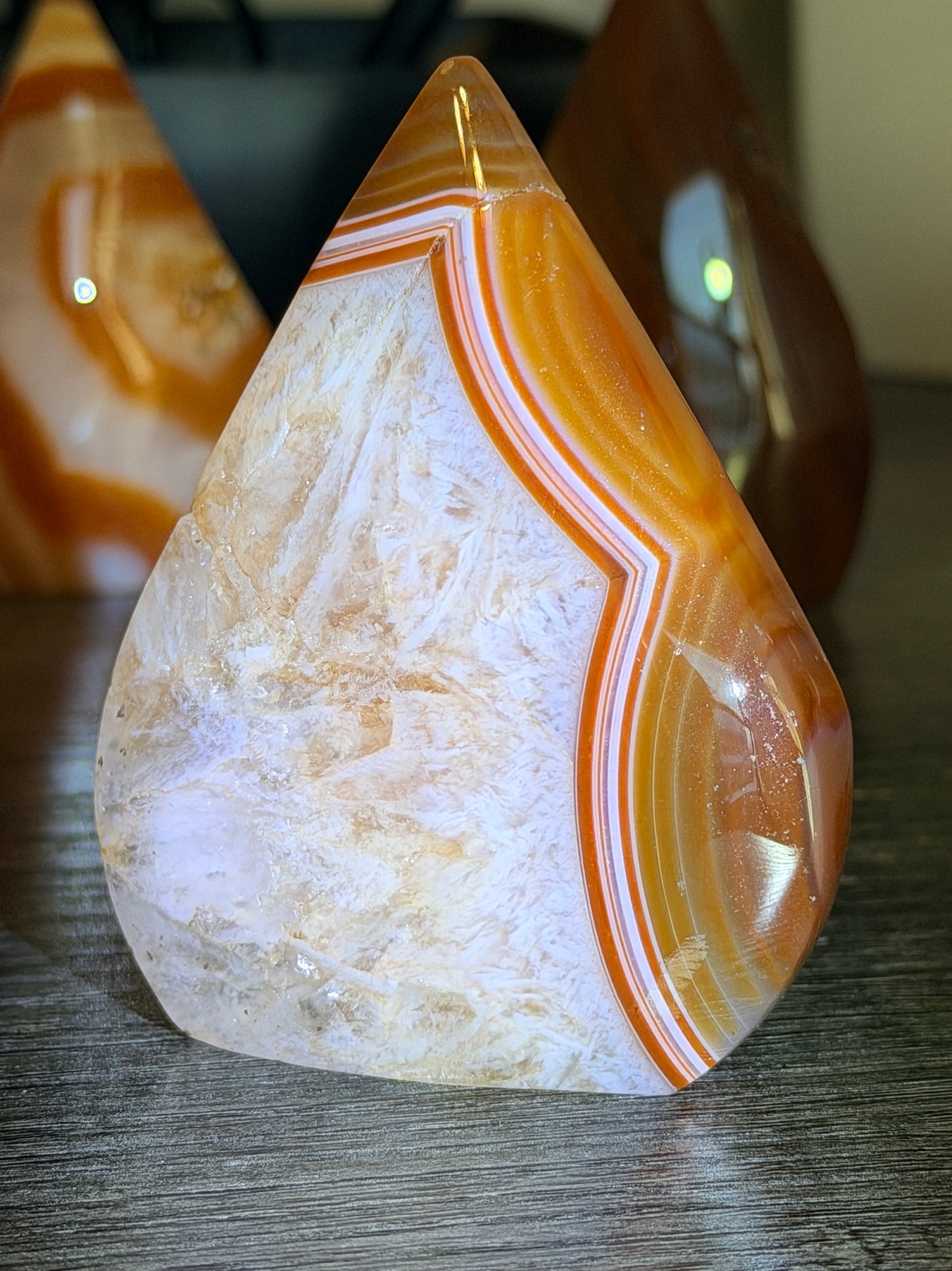 Carnelian Mixed Quartz Freeform Style 1
