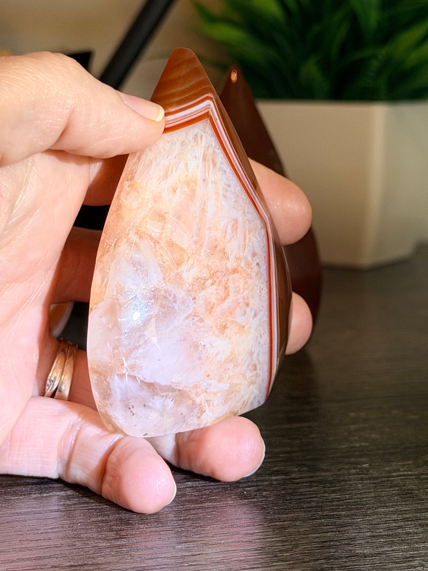 Carnelian Mixed Quartz Freeform Style 1