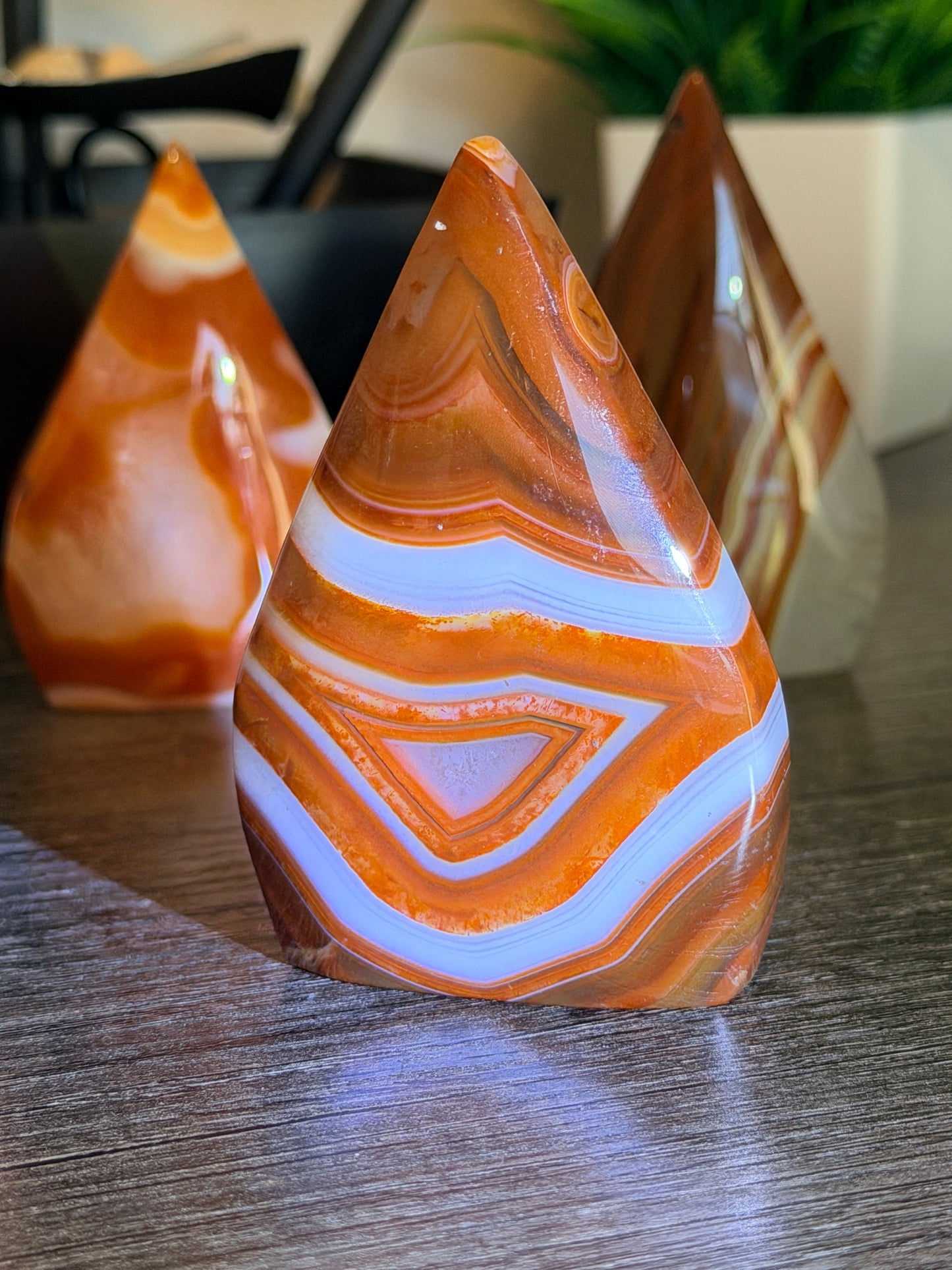 Carnelian Mixed Quartz Freeform Style 6