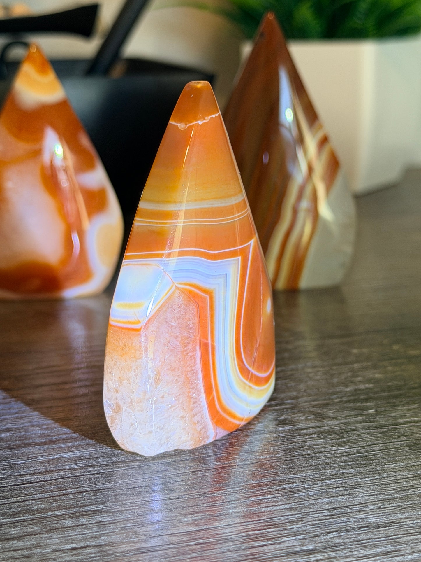 Carnelian Mixed Quartz Freeform Style 7