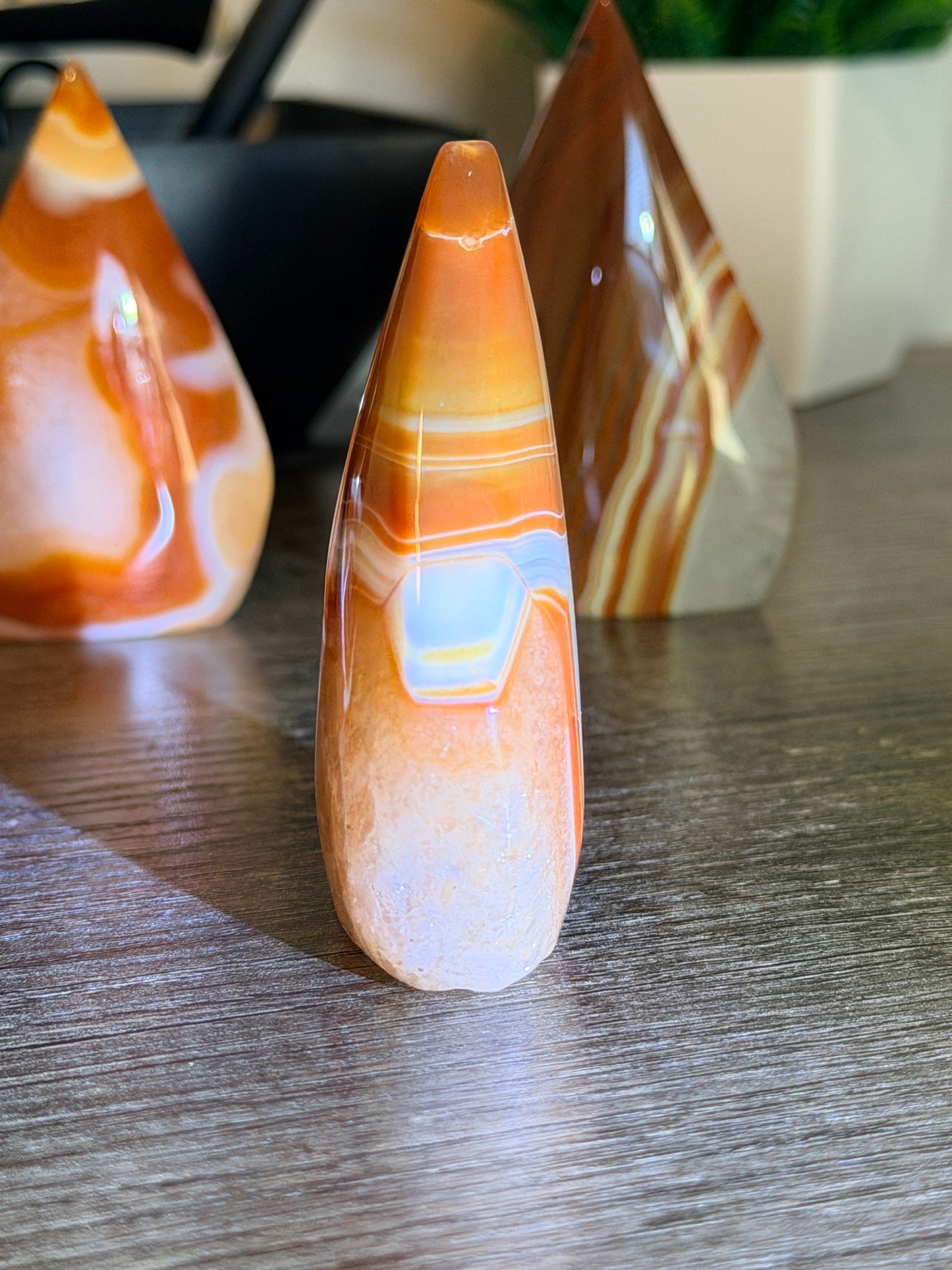Carnelian Mixed Quartz Freeform Style 7