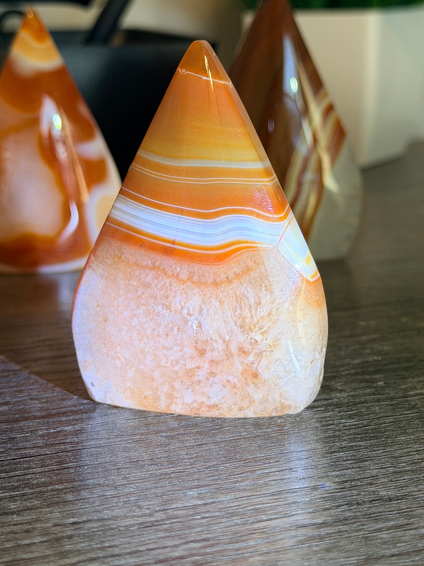 Carnelian Mixed Quartz Freeform Style 7