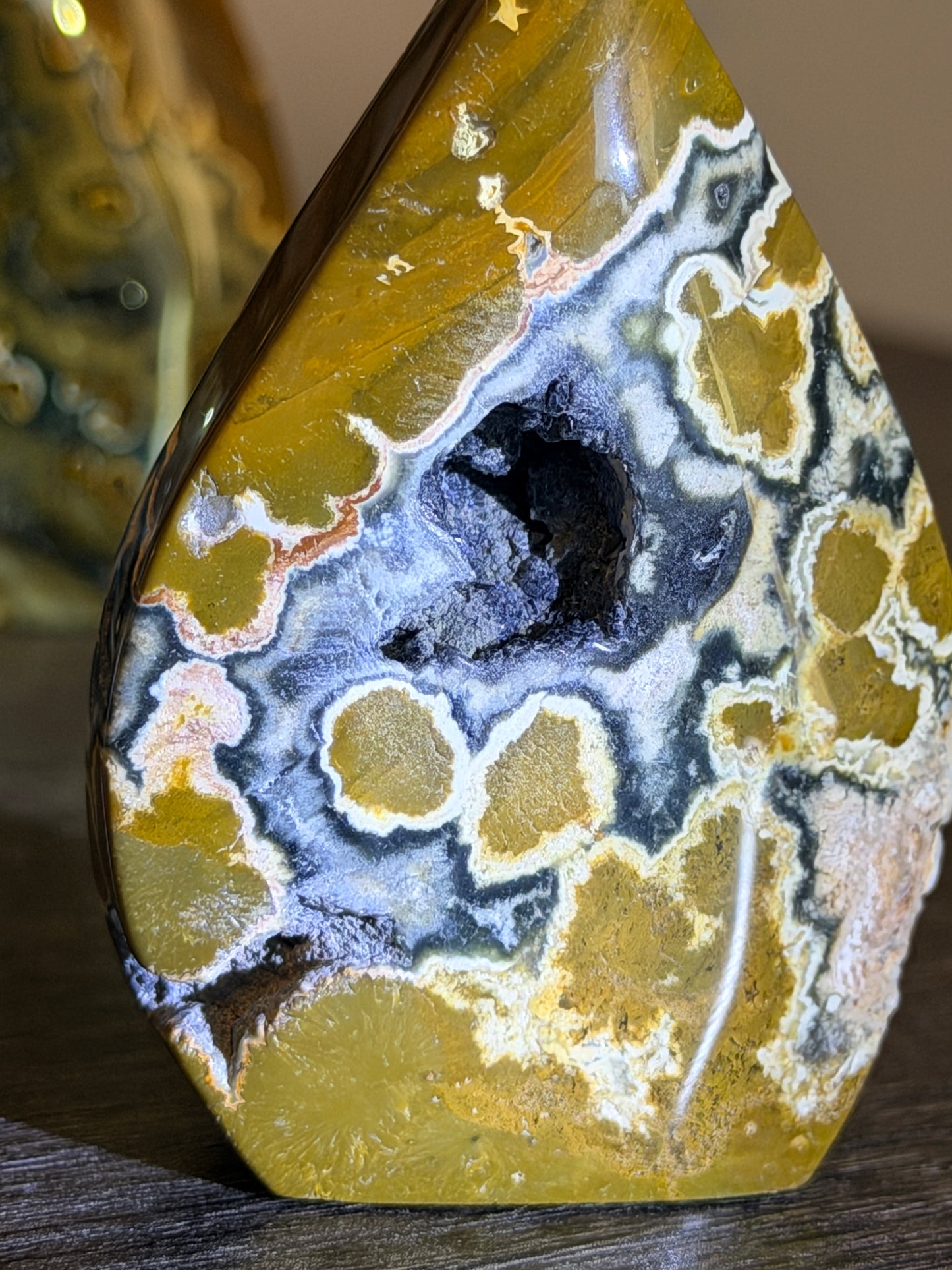 7th Vein Ocean Jasper Freeform Style 3