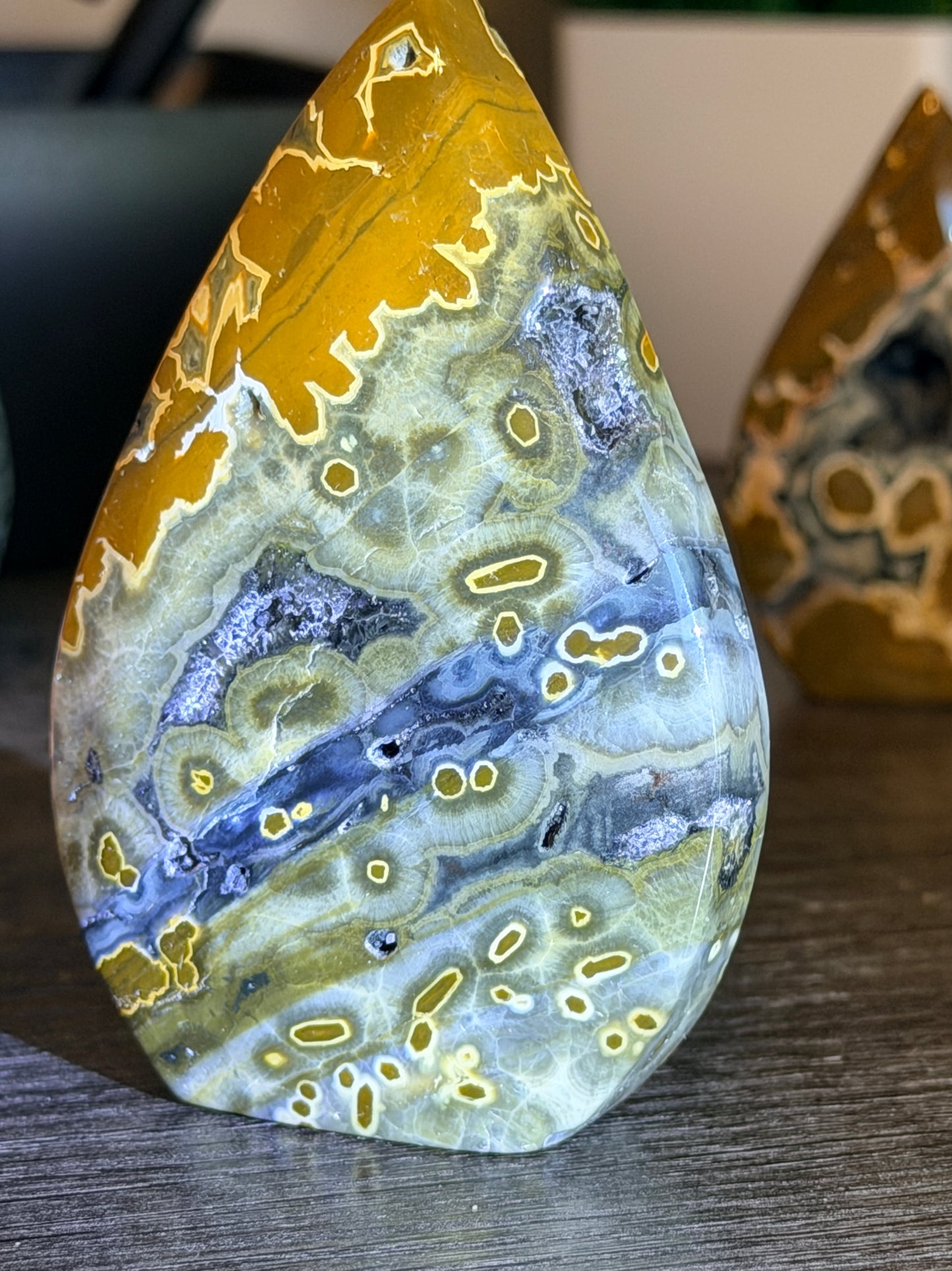 7th Vein Ocean Jasper Freeform Style 4