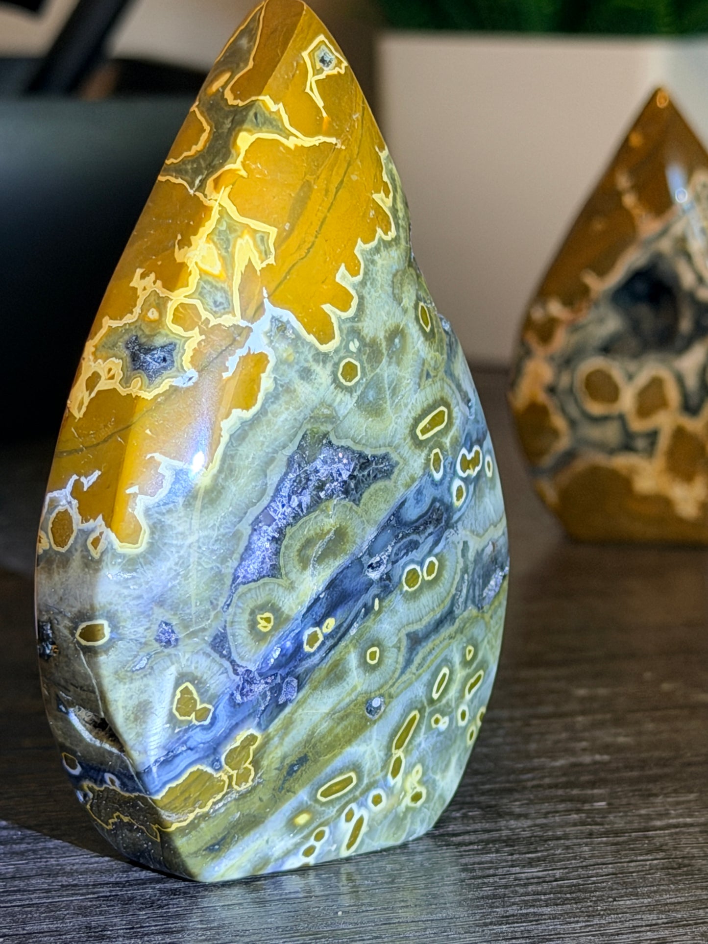 7th Vein Ocean Jasper Freeform Style 4