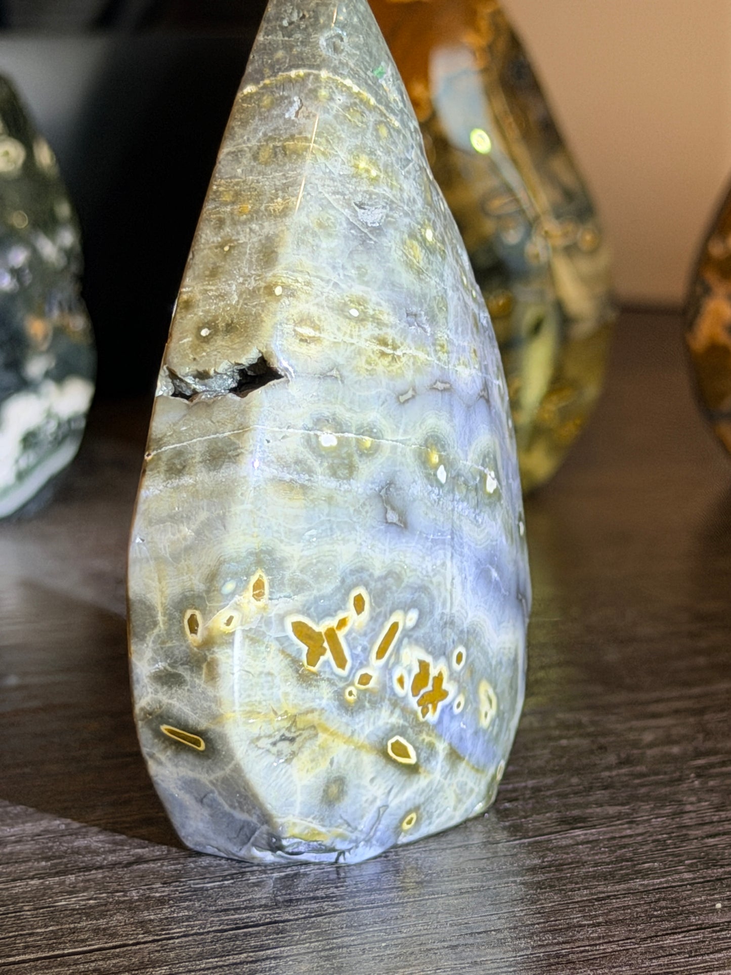 7th Vein Ocean Jasper Freeform Style 7