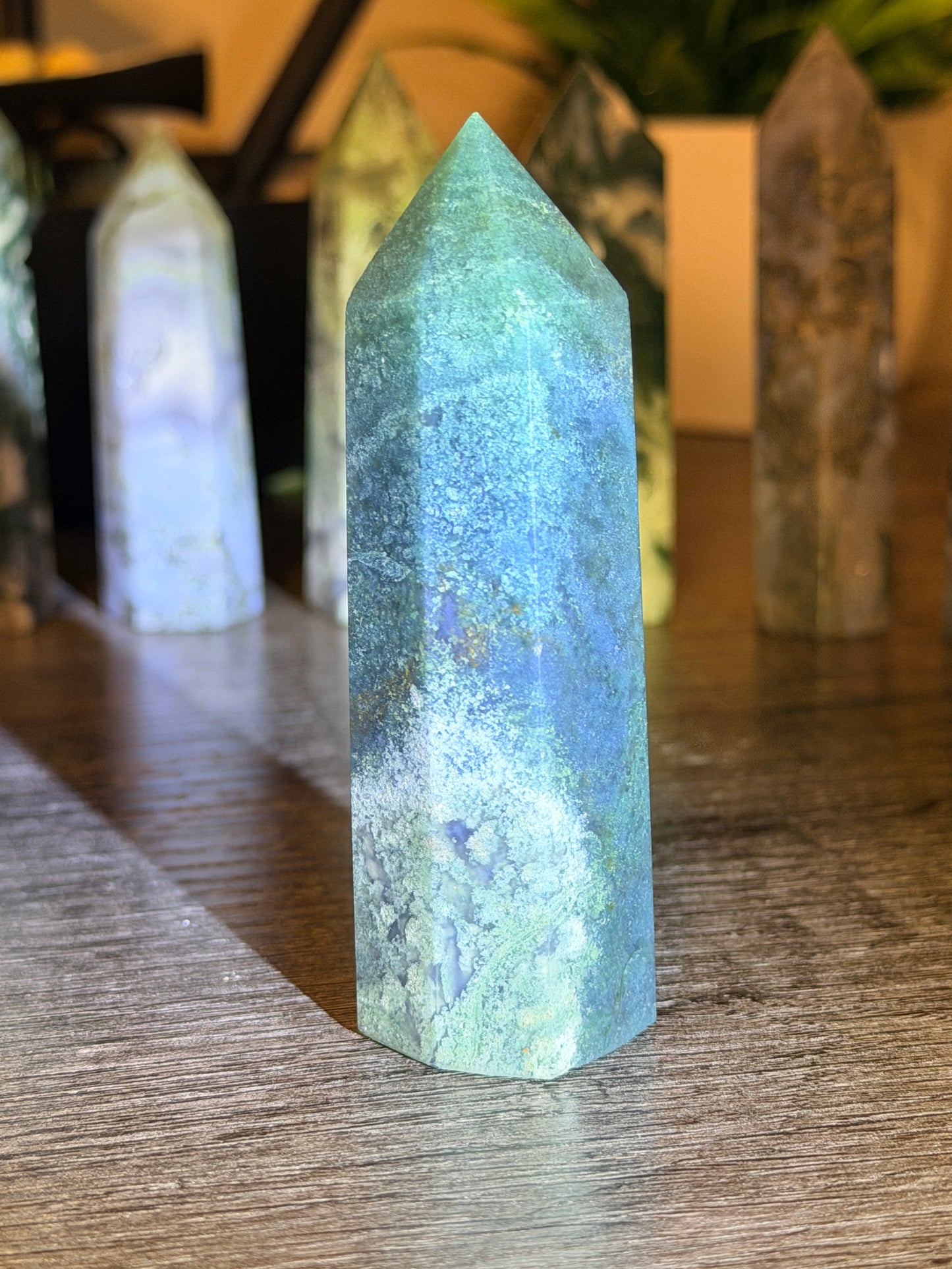 Moss Agate Tower Style 2