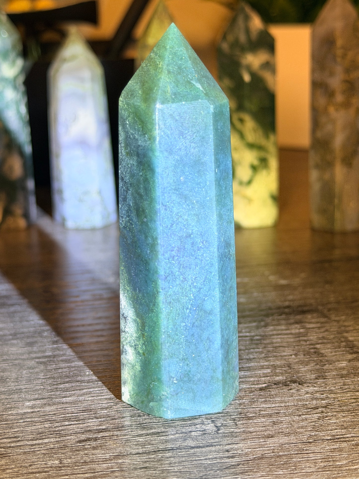 Moss Agate Tower Style 2