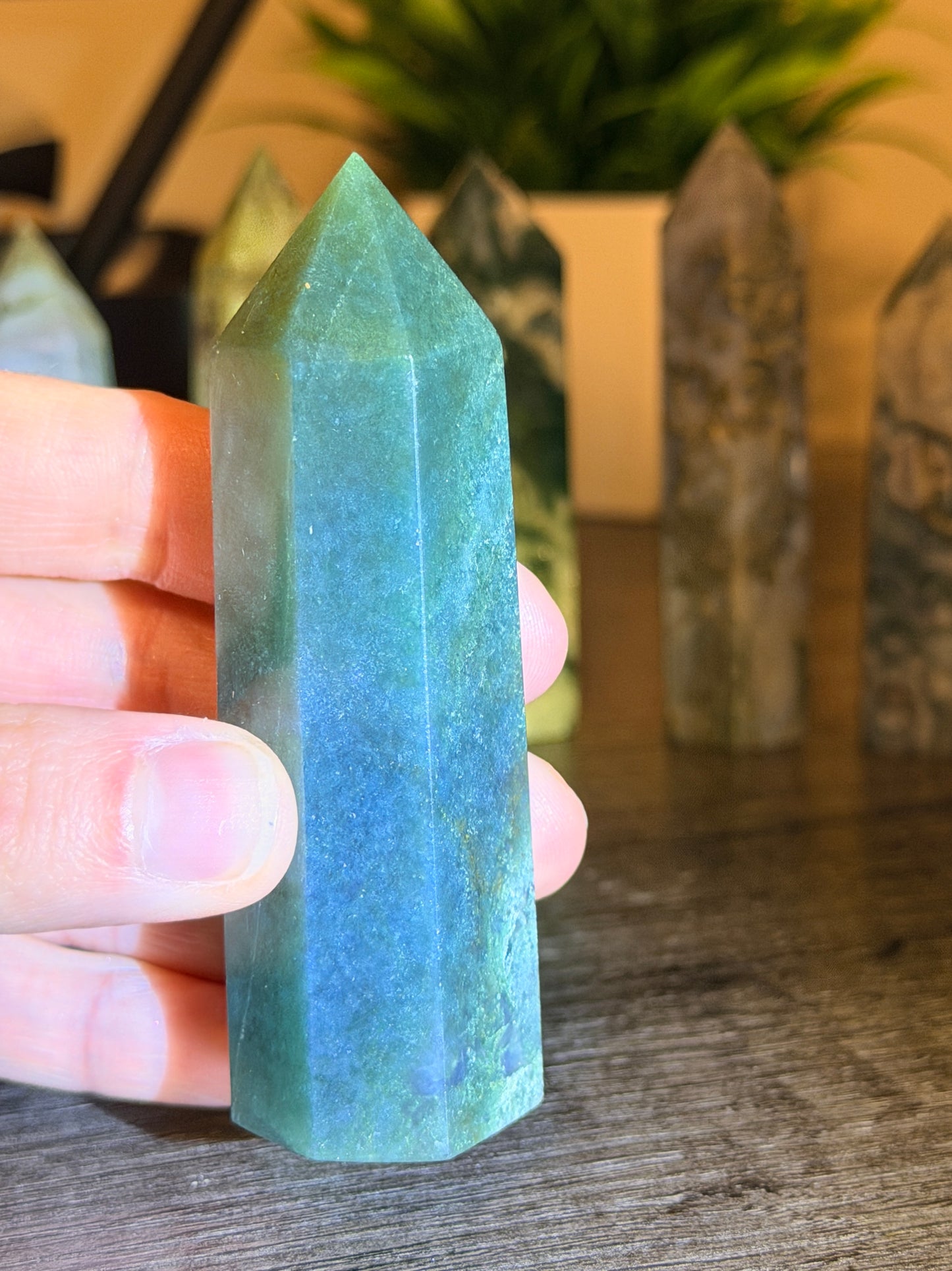 Moss Agate Tower Style 2