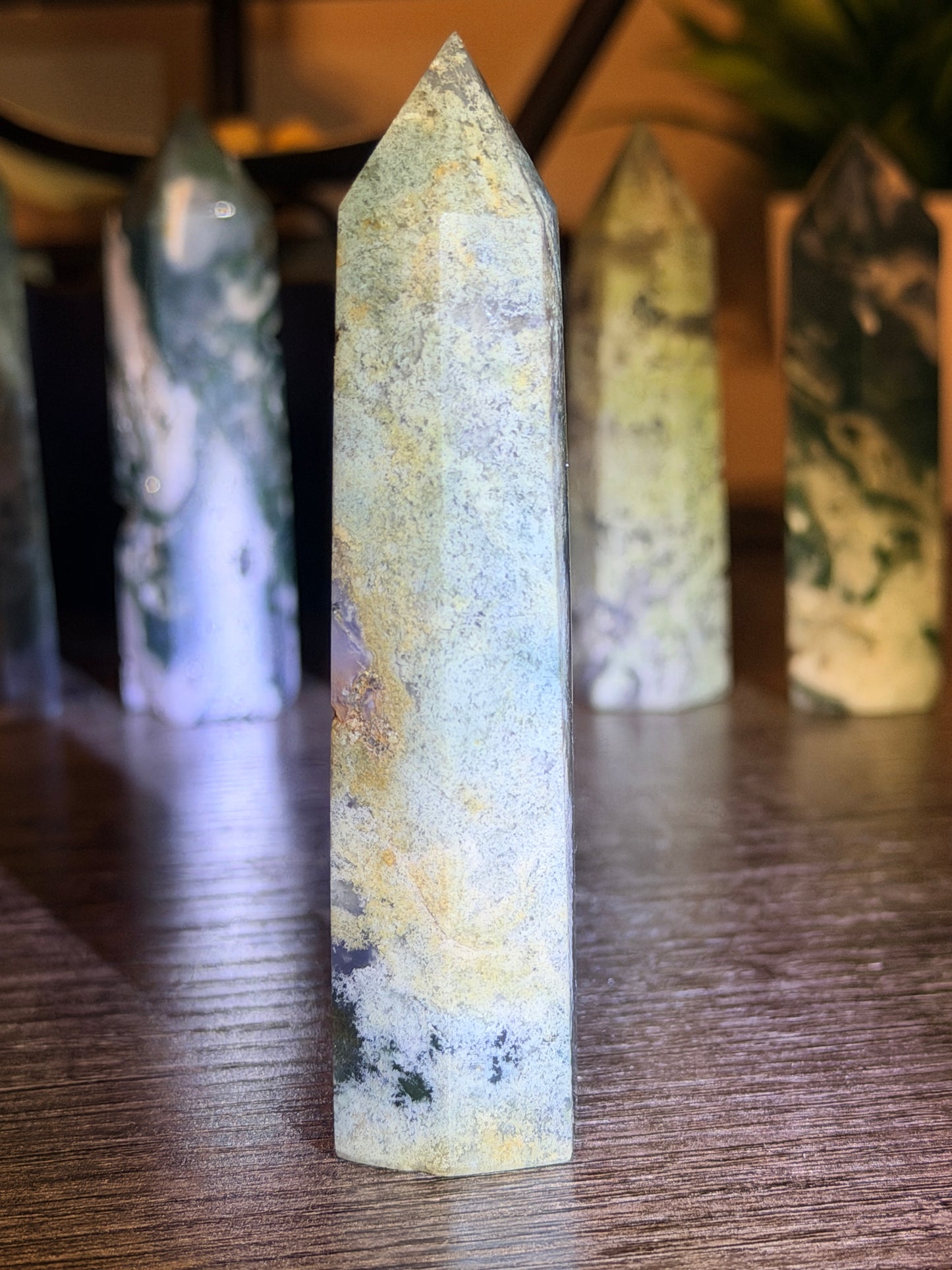 Moss Agate Tower Style 3