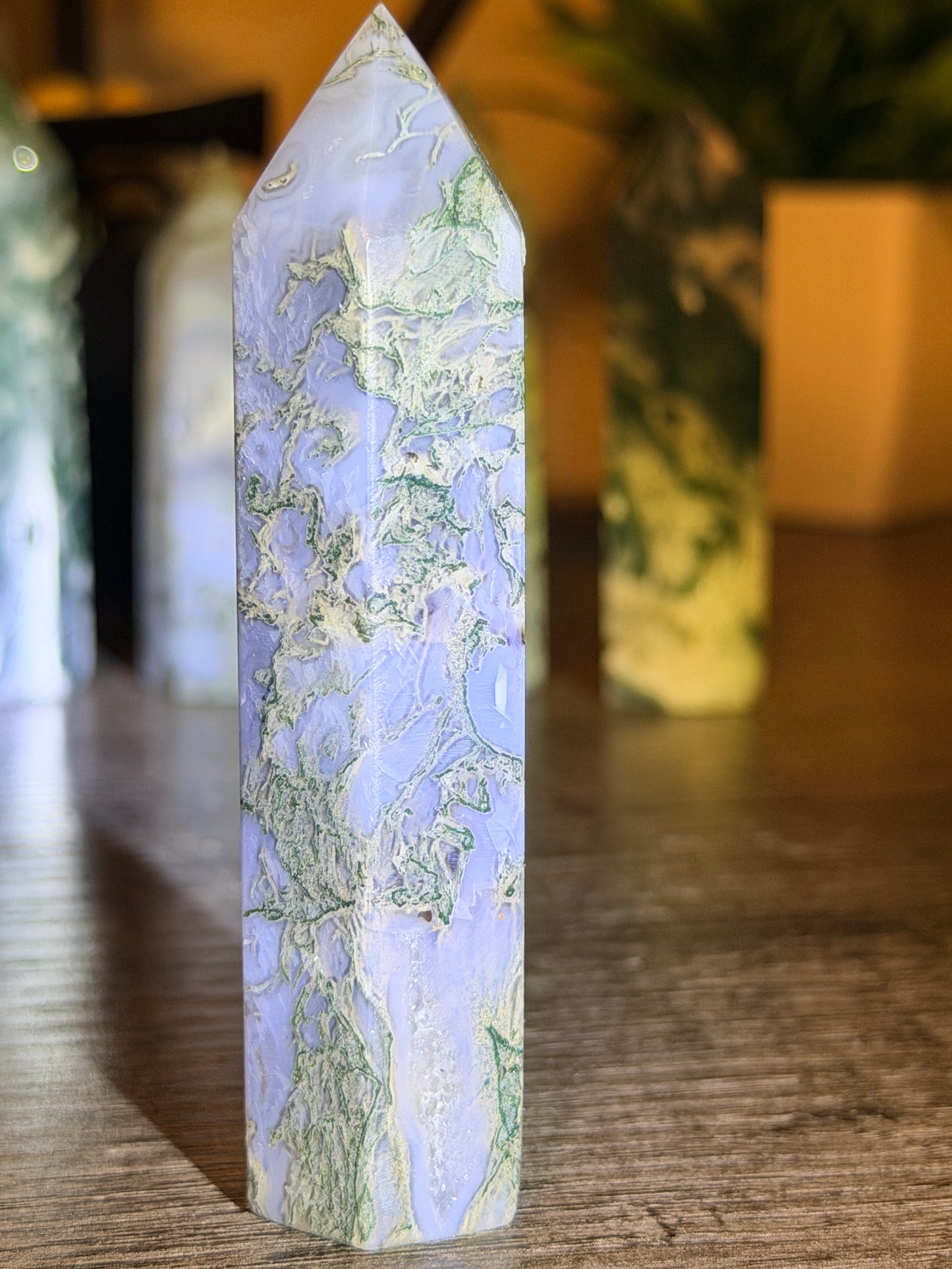 Moss Agate Tower Style 5