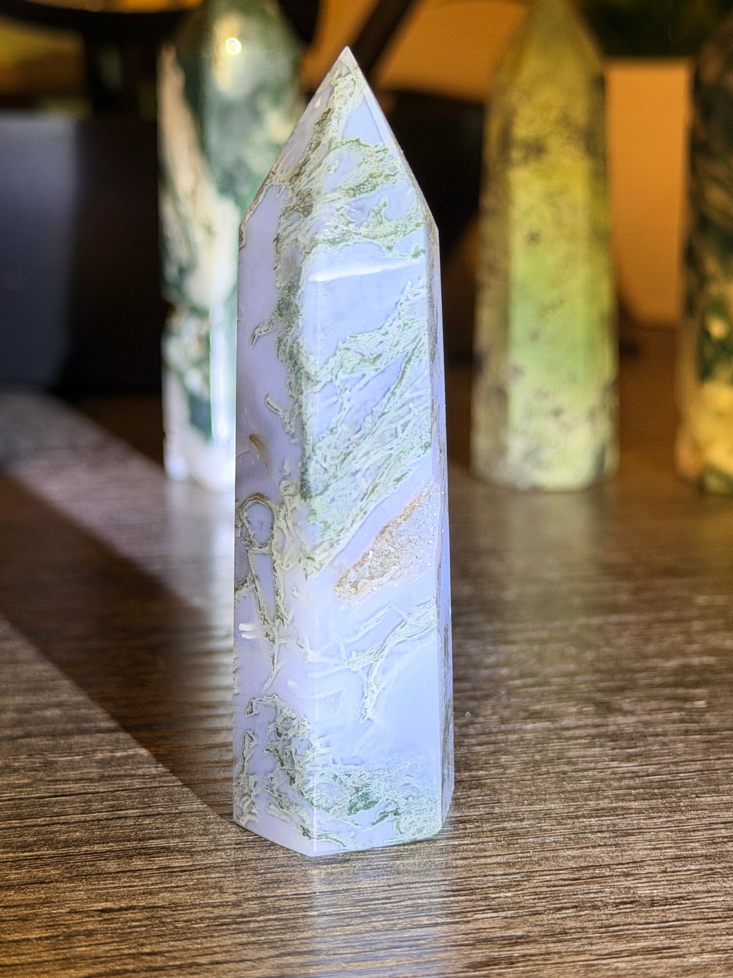 Moss Agate Tower Style 8