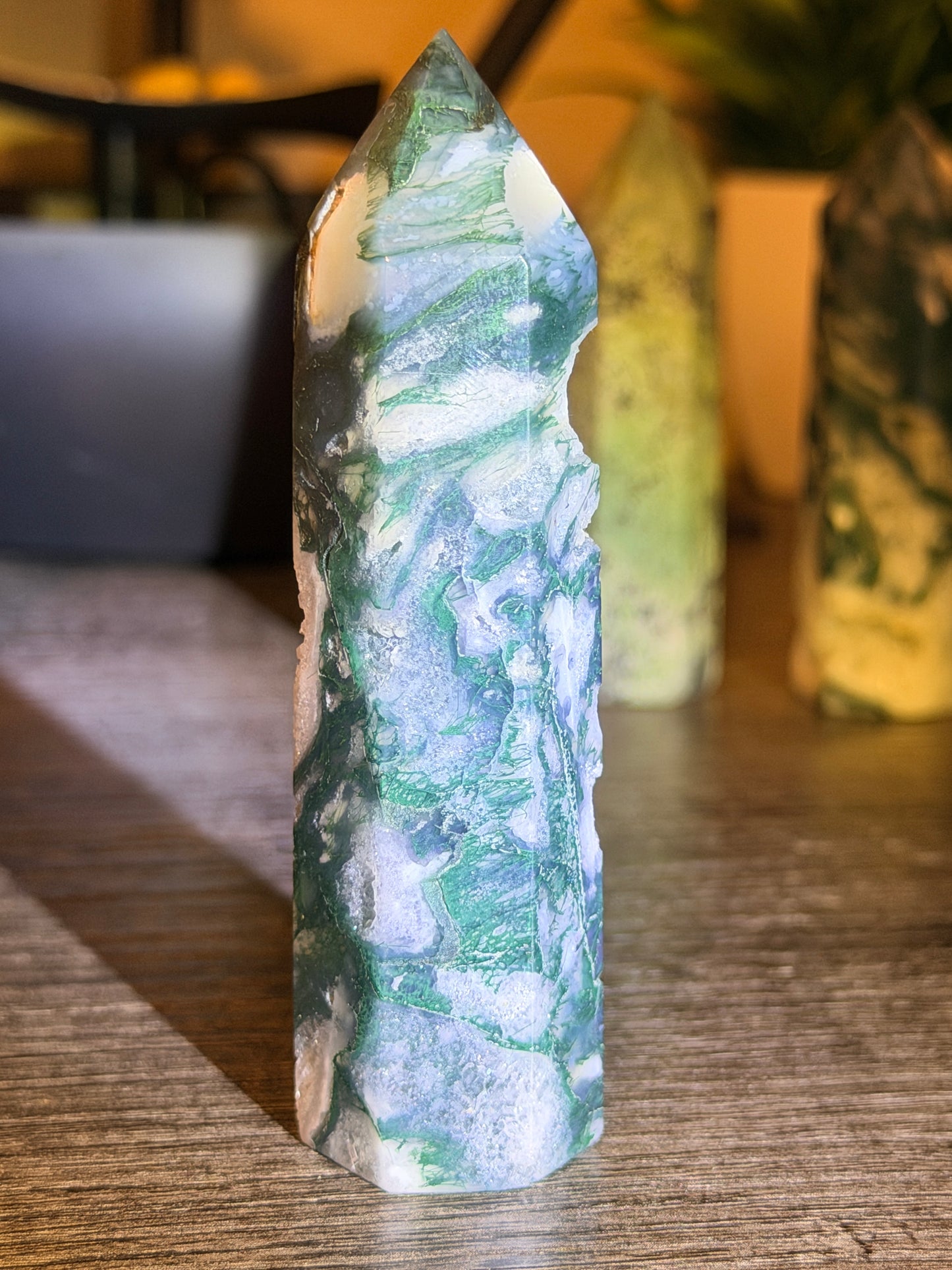 Moss Agate Tower Style 9