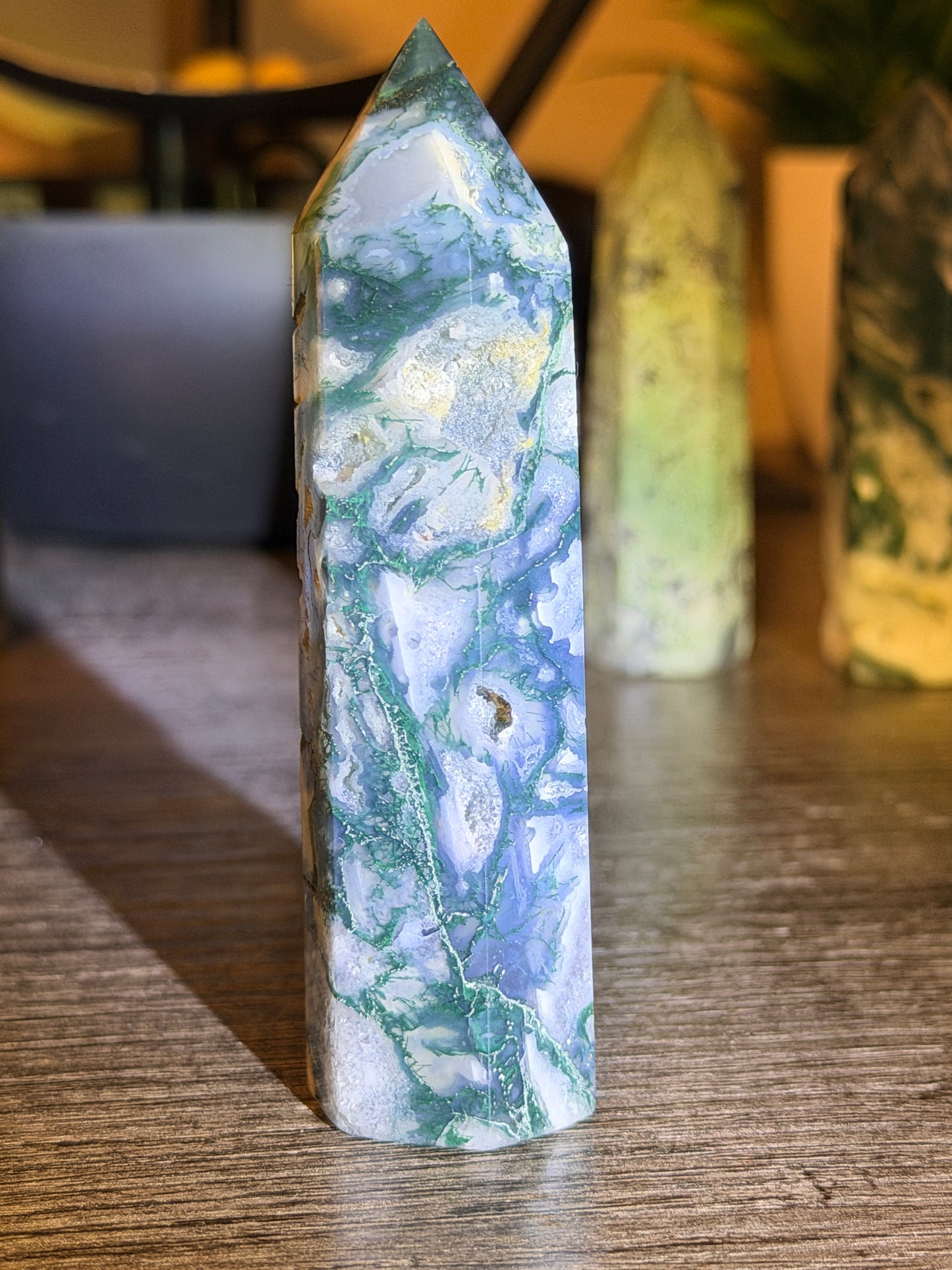Moss Agate Tower Style 9