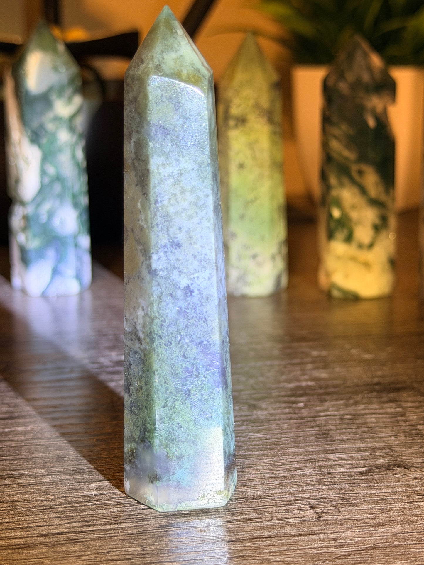 Moss Agate Tower Style 10