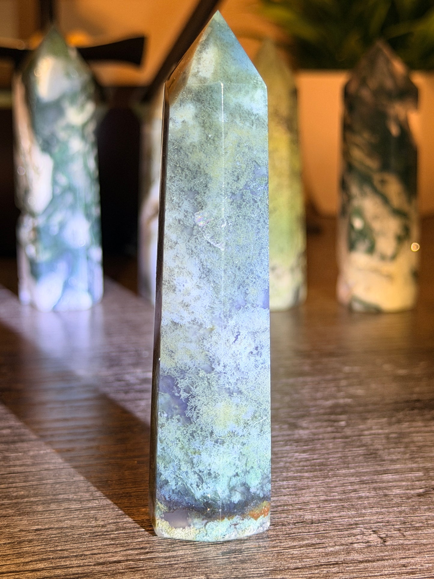 Moss Agate Tower Style 10