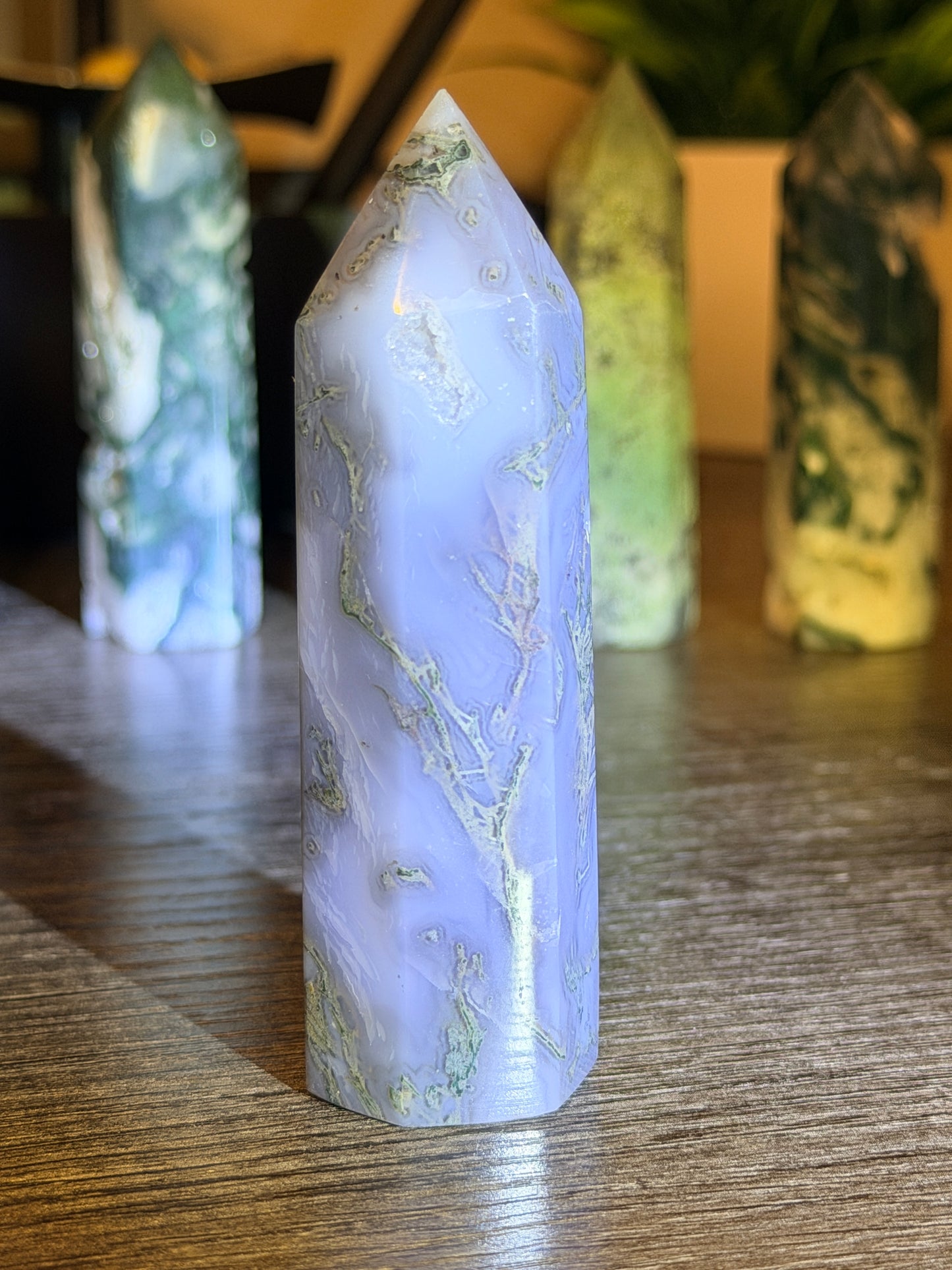 Moss Agate Tower Style 11