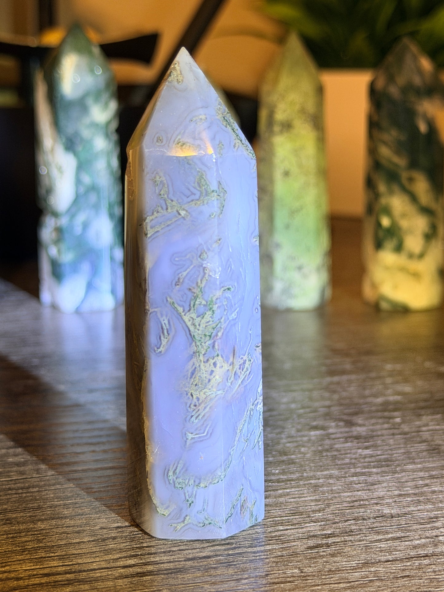 Moss Agate Tower Style 11